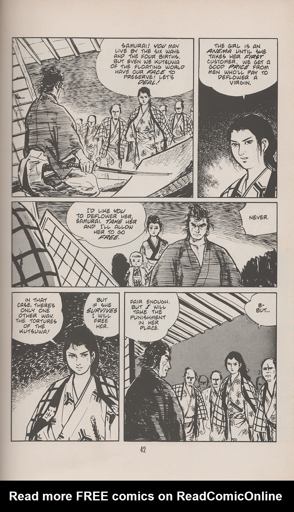 Read online Lone Wolf and Cub comic -  Issue #7 - 46