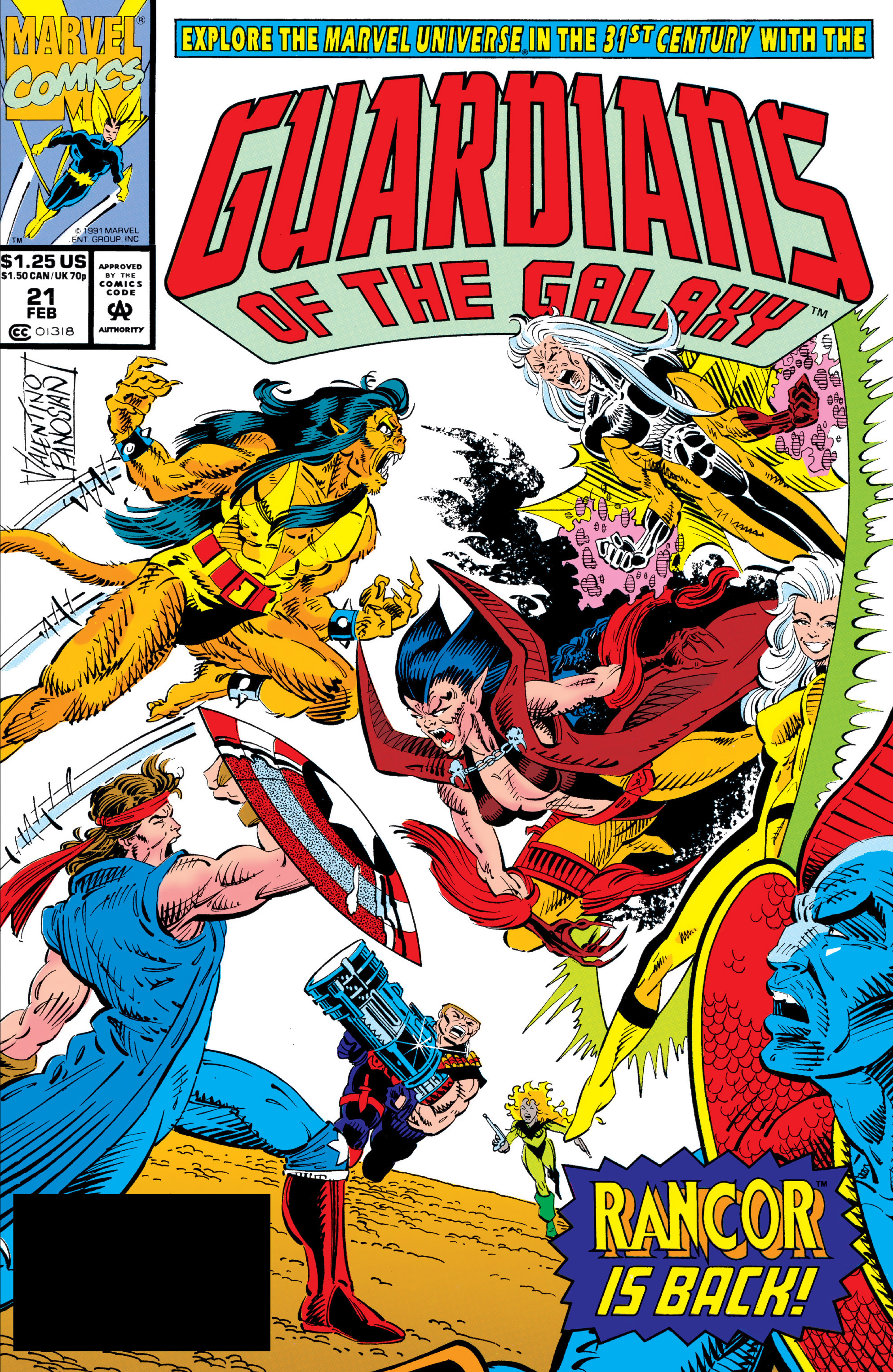 Read online Guardians of the Galaxy (1990) comic -  Issue # _TPB Guardians of the Galaxy by Jim Valentino 3 (Part 1) - 4