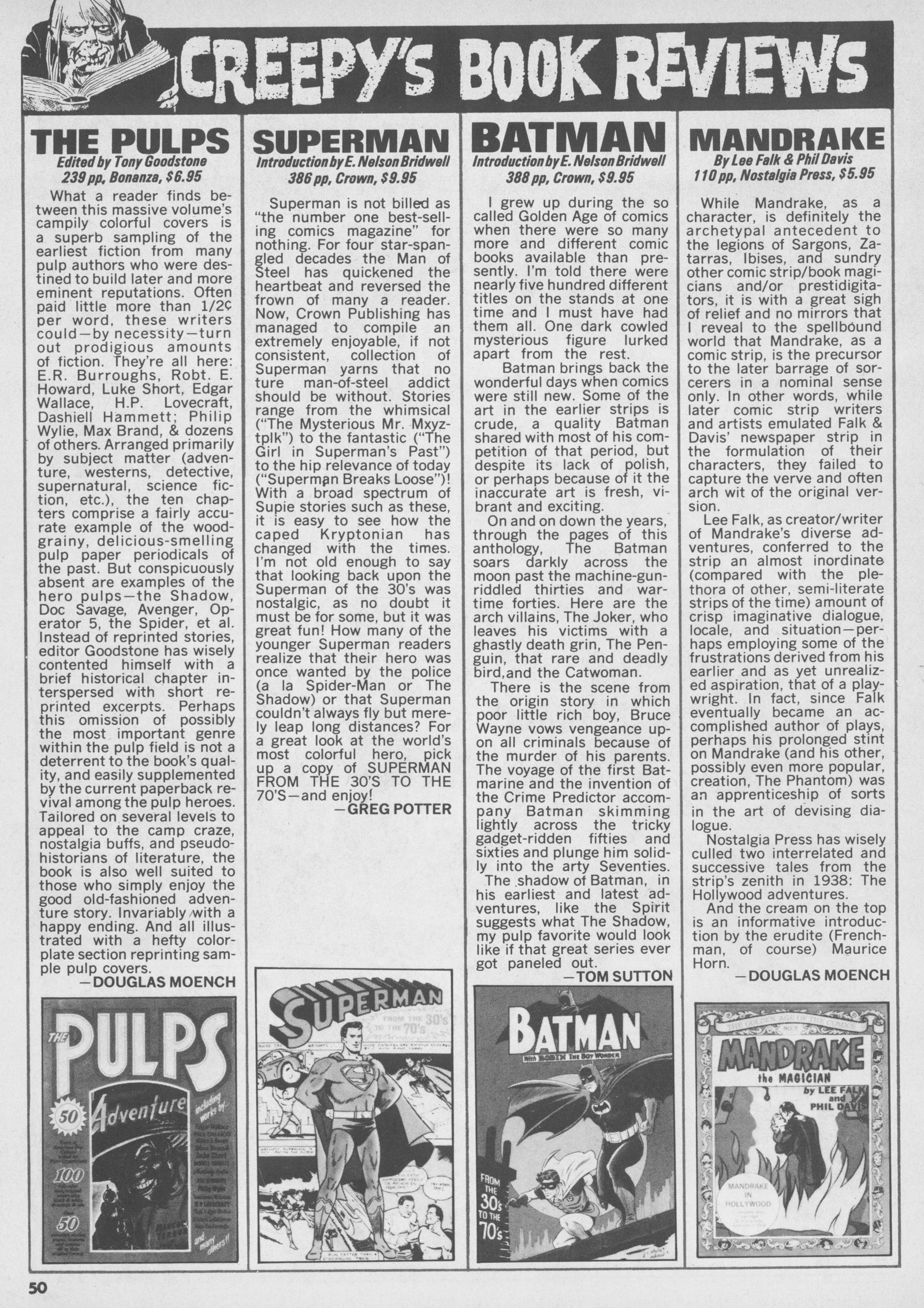 Read online Creepy (1964) comic -  Issue #49 - 50