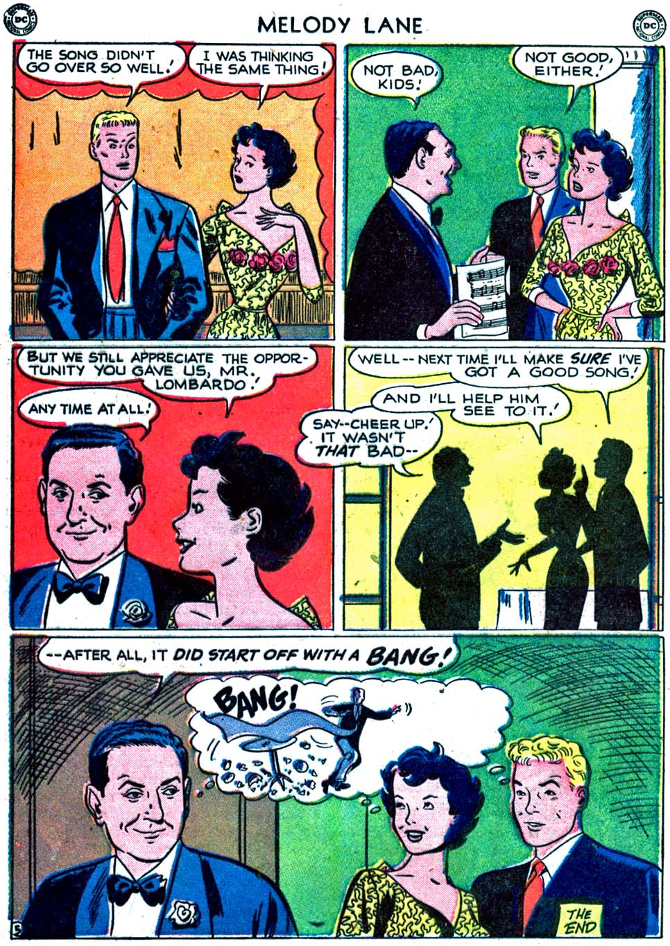 Read online Miss Melody Lane of Broadway comic -  Issue #2 - 36