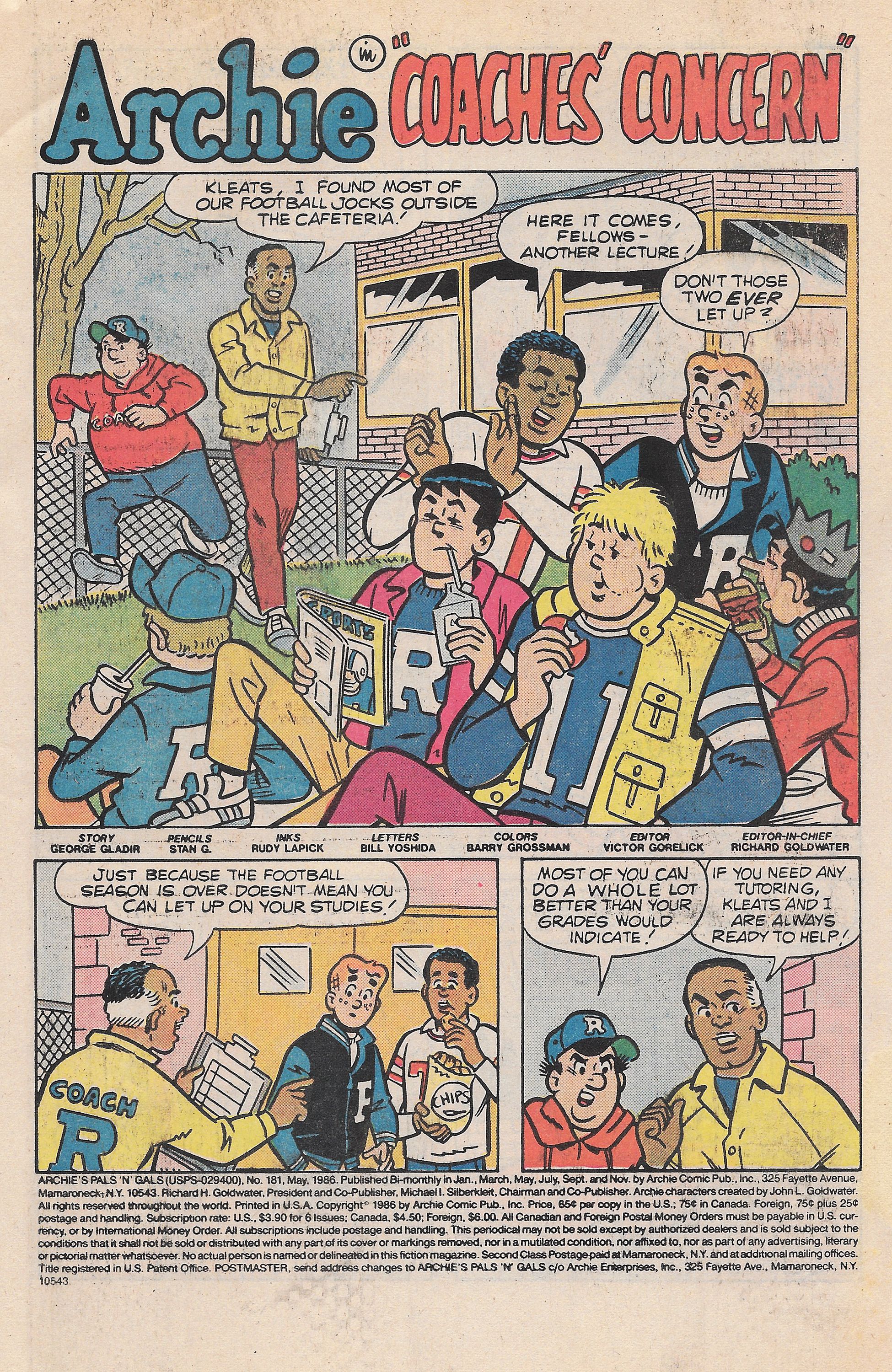 Read online Archie's Pals 'N' Gals (1952) comic -  Issue #181 - 3