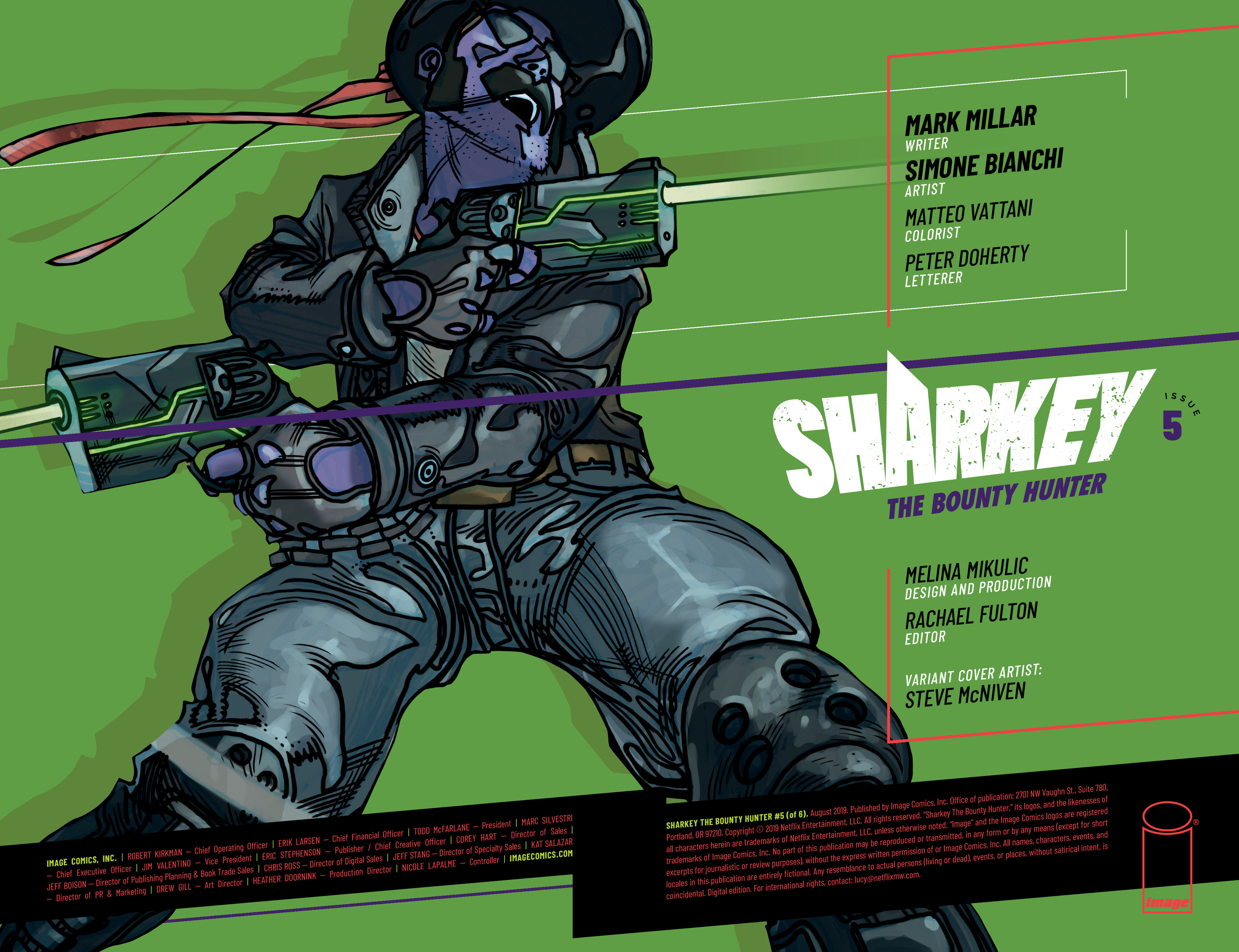 Read online Sharkey the Bounty Hunter comic -  Issue #5 - 2