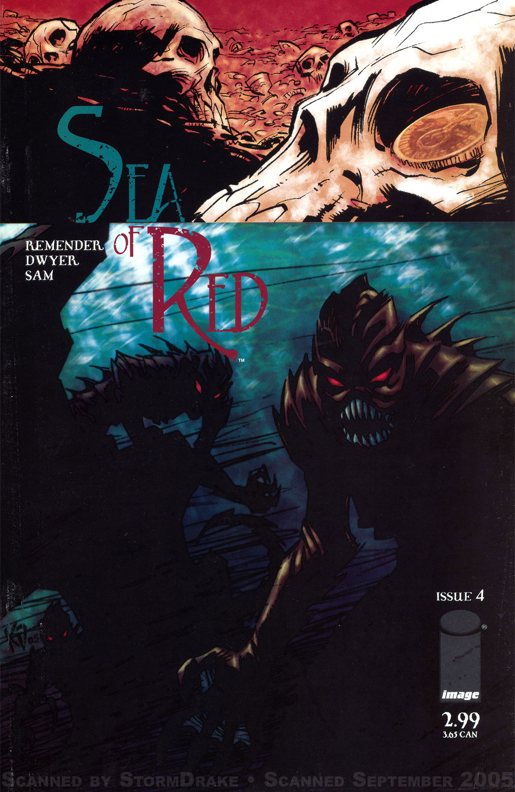 Read online Sea of Red comic -  Issue #4 - 1
