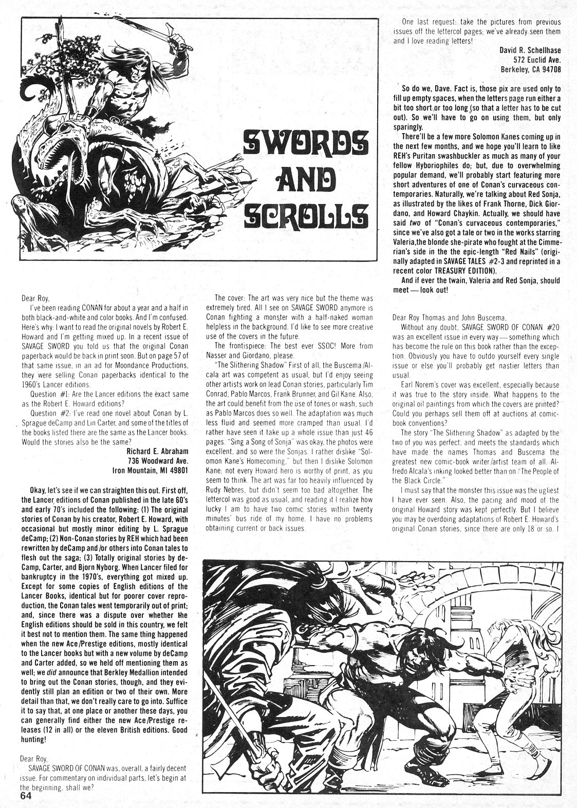 The Savage Sword Of Conan Issue #24 #25 - English 62