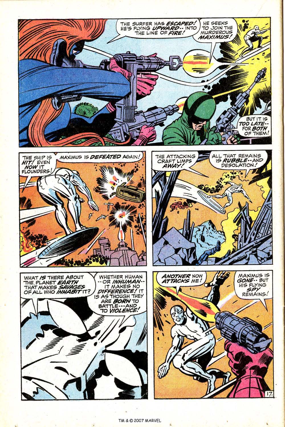 Read online Silver Surfer (1968) comic -  Issue #18 - 24