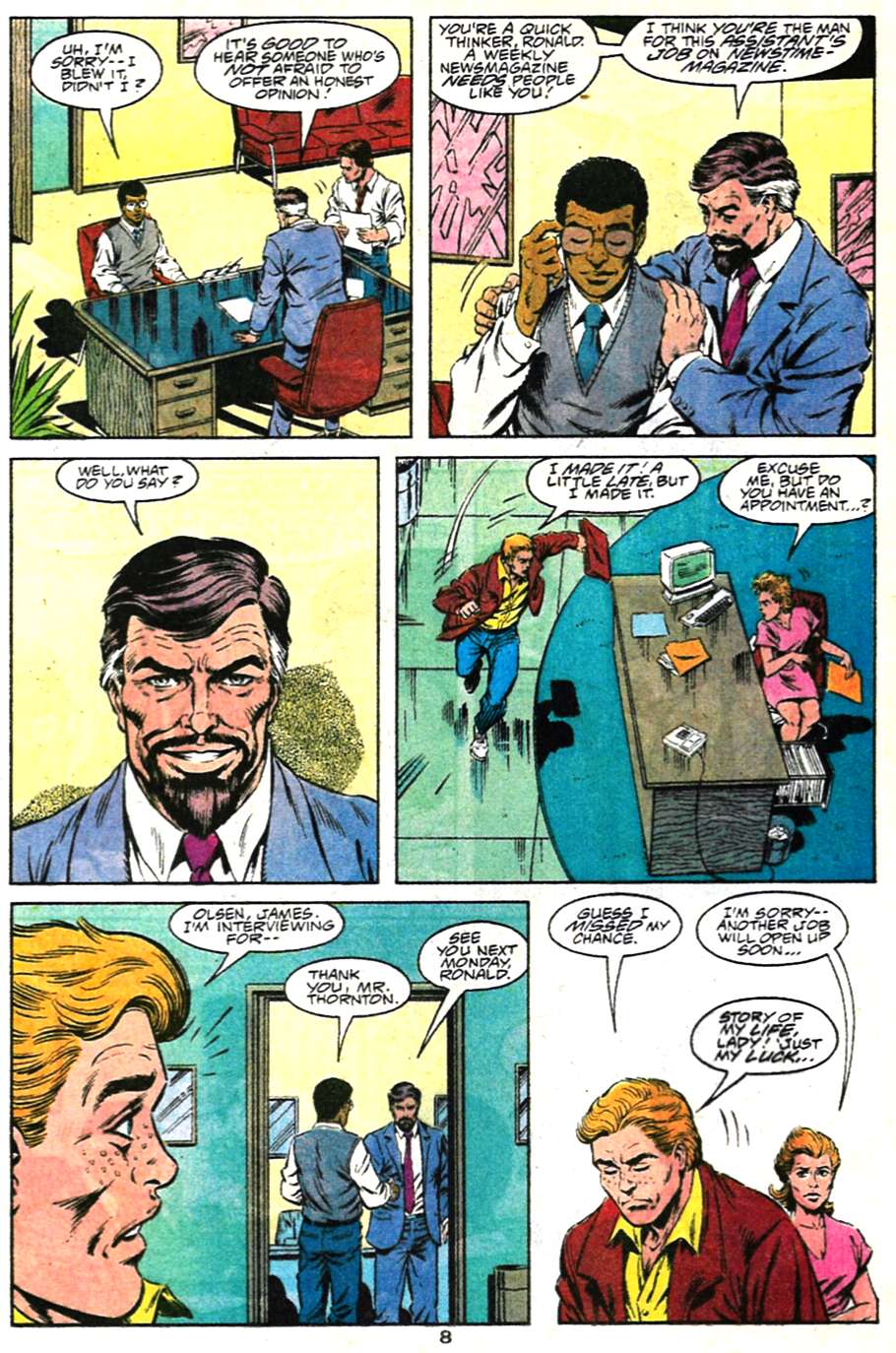 Read online Adventures of Superman (1987) comic -  Issue #481 - 9