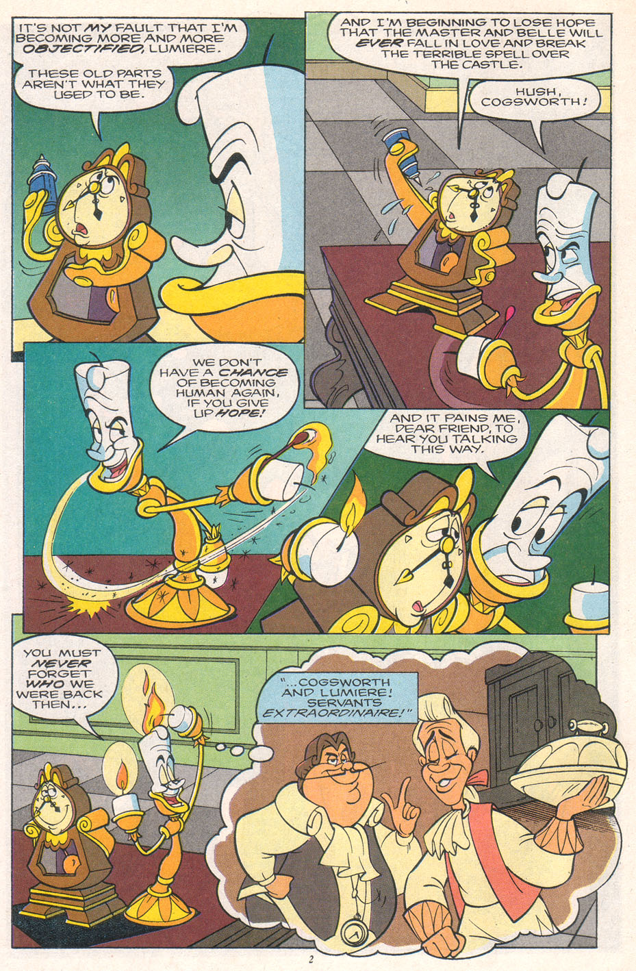 Read online Disney's Beauty and the Beast comic -  Issue #11 - 4