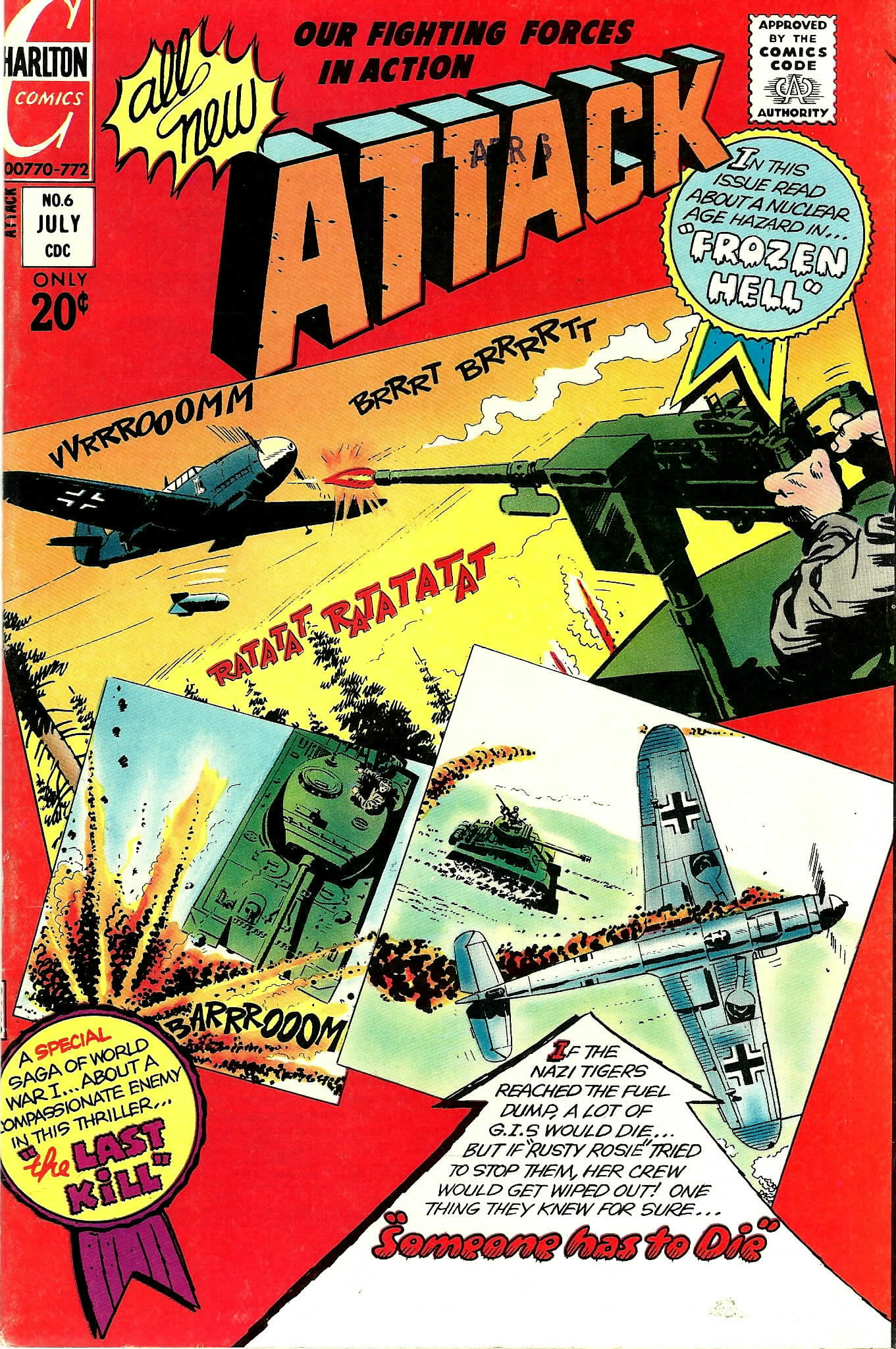 Read online Attack (1971) comic -  Issue #6 - 1