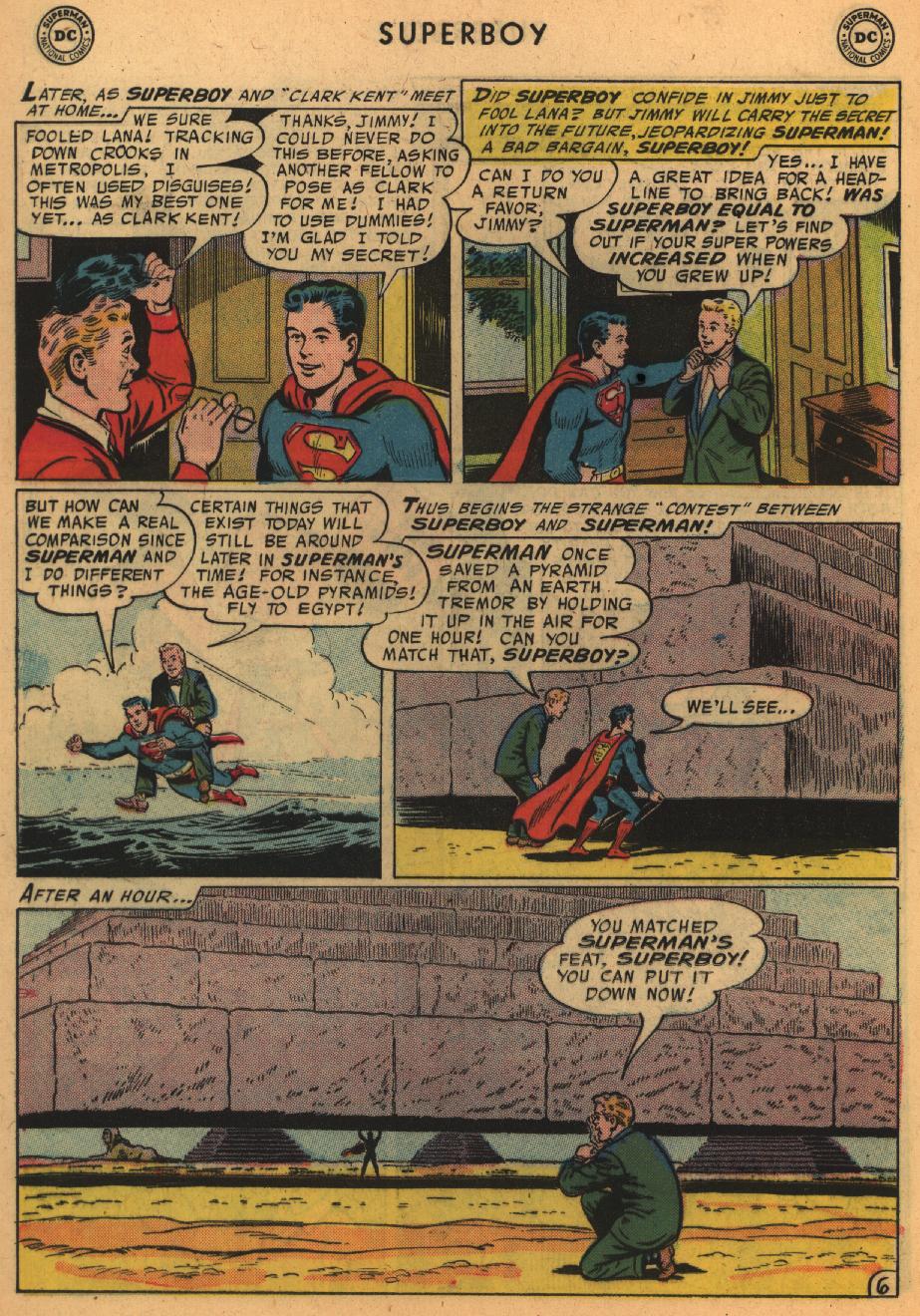Read online Superboy (1949) comic -  Issue #55 - 16