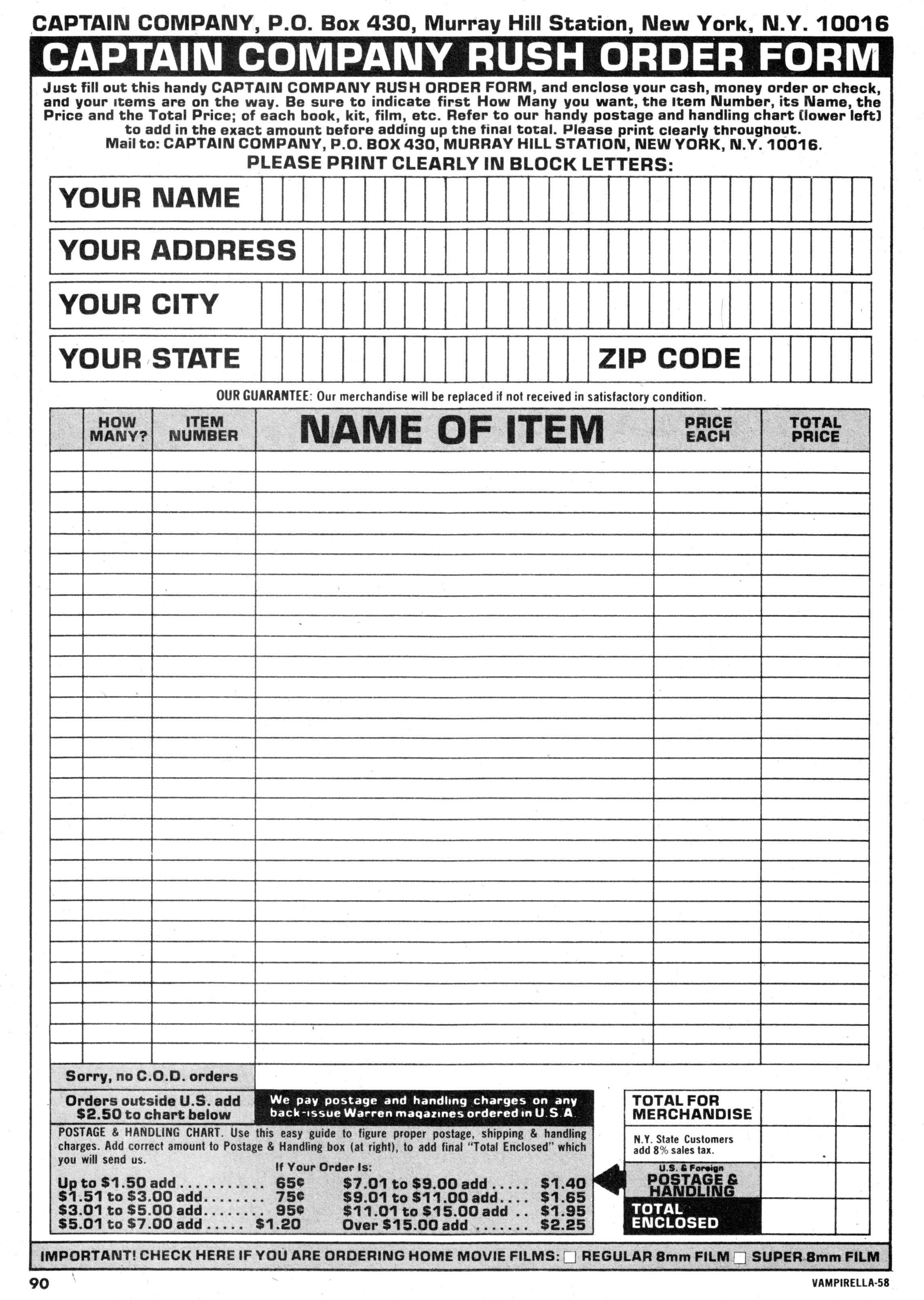 Read online Vampirella (1969) comic -  Issue #58 - 90