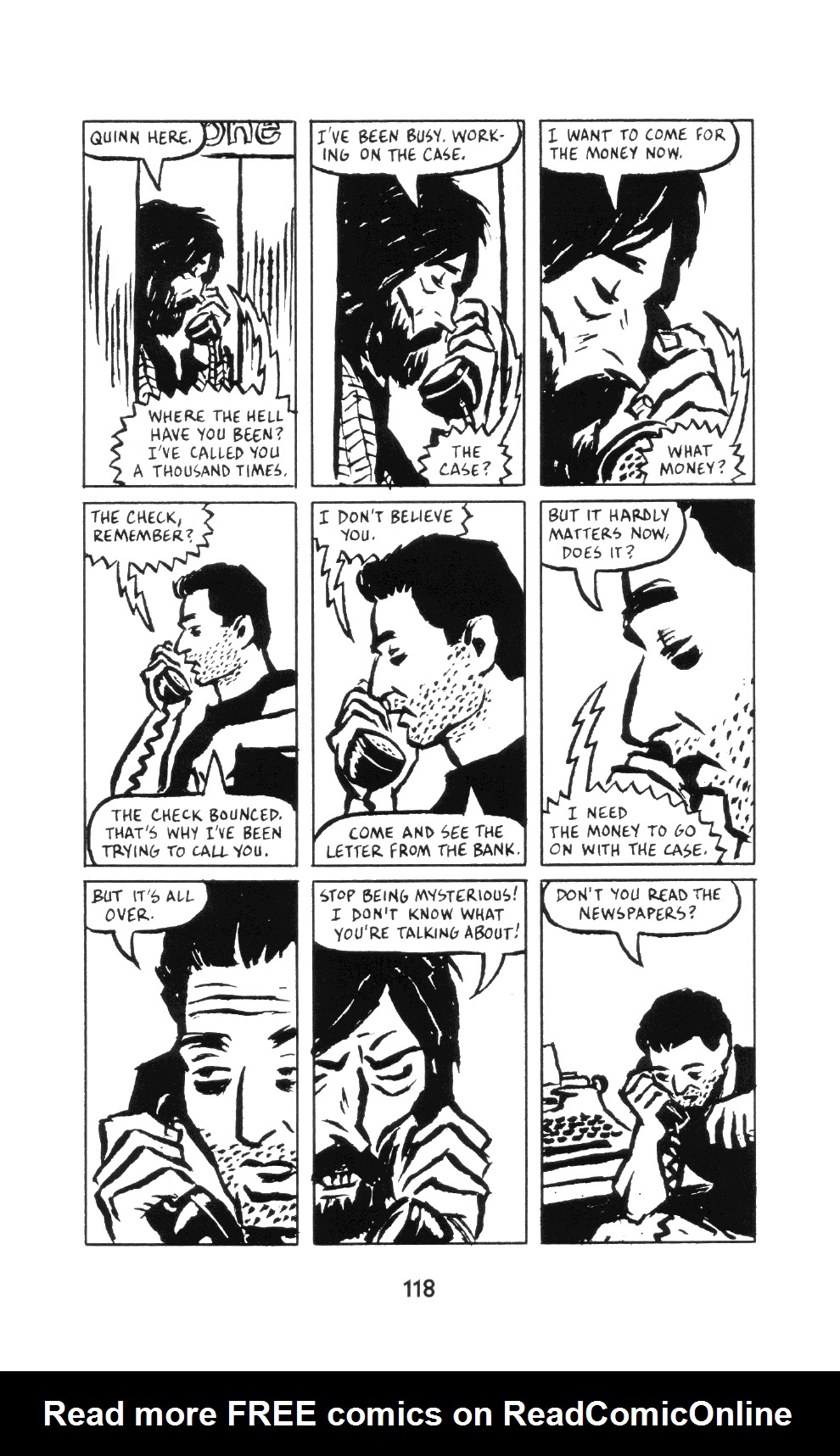 Read online Neon Lit: Paul Auster's City of Glass comic -  Issue # TPB (Part 2) - 24