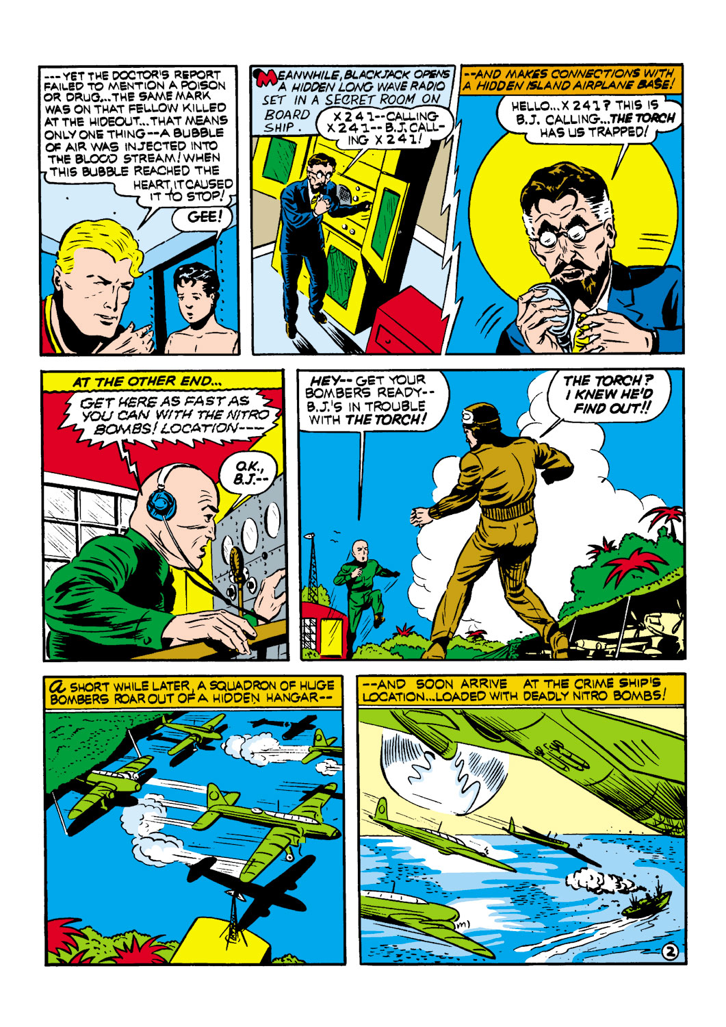 Read online The Human Torch (1940) comic -  Issue #4 - 25