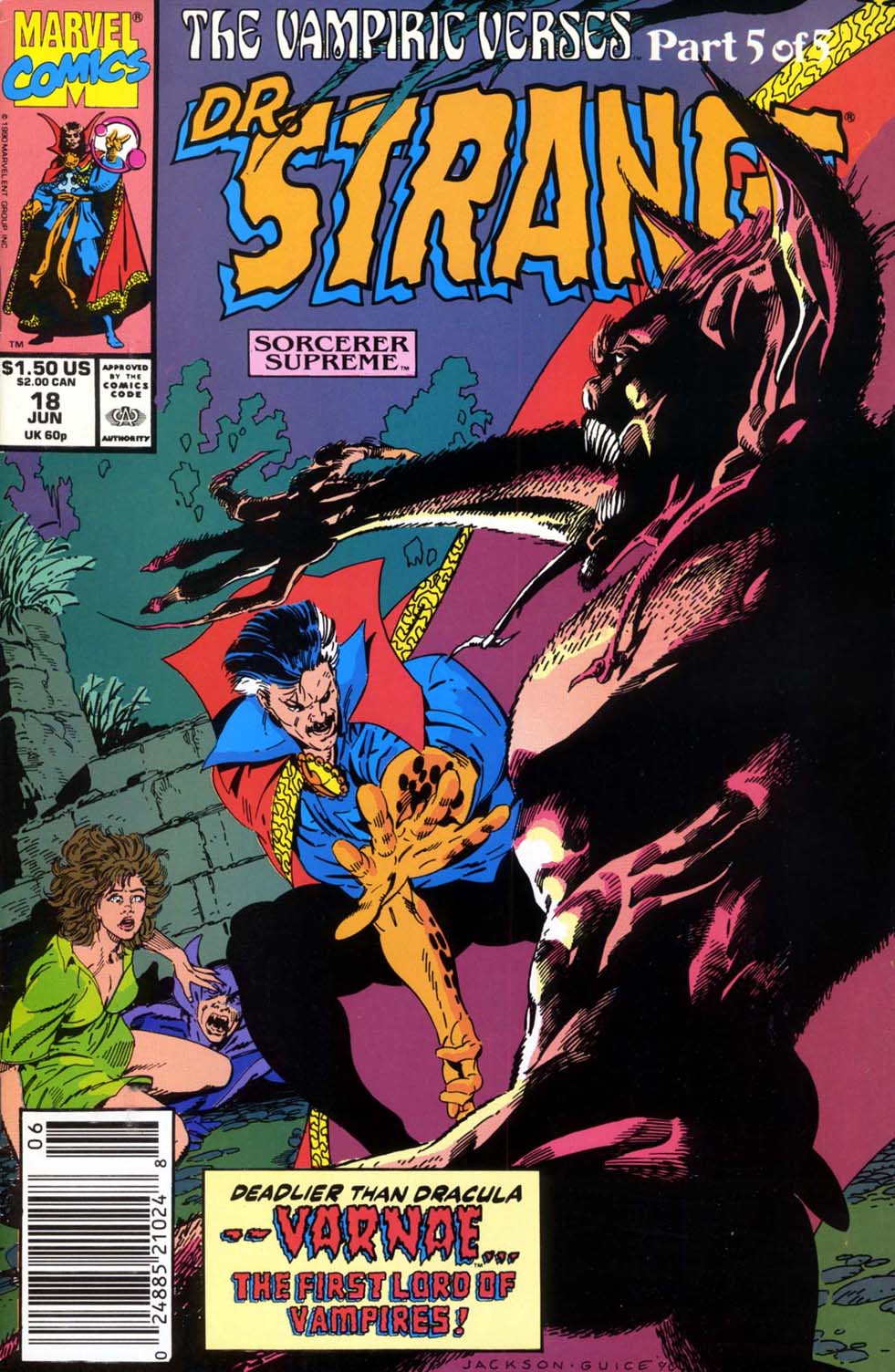 Read online Doctor Strange: Sorcerer Supreme comic -  Issue #18 - 1