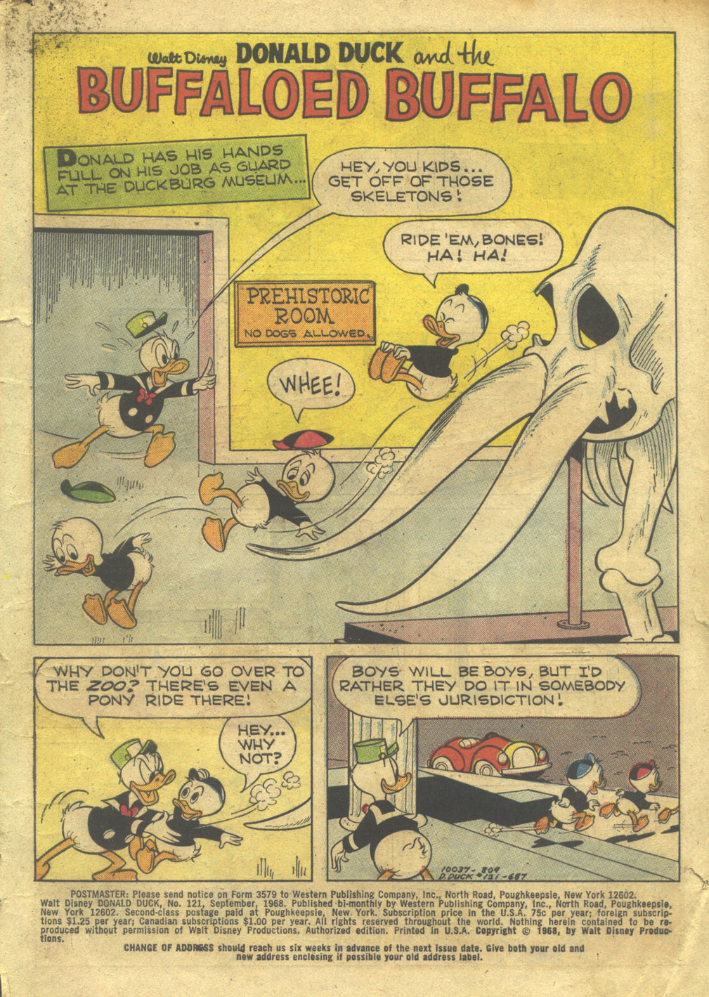 Read online Walt Disney's Donald Duck (1952) comic -  Issue #121 - 3