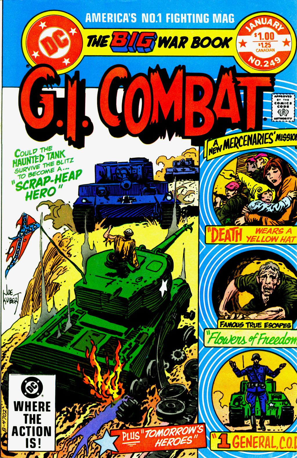 Read online G.I. Combat (1952) comic -  Issue #249 - 1