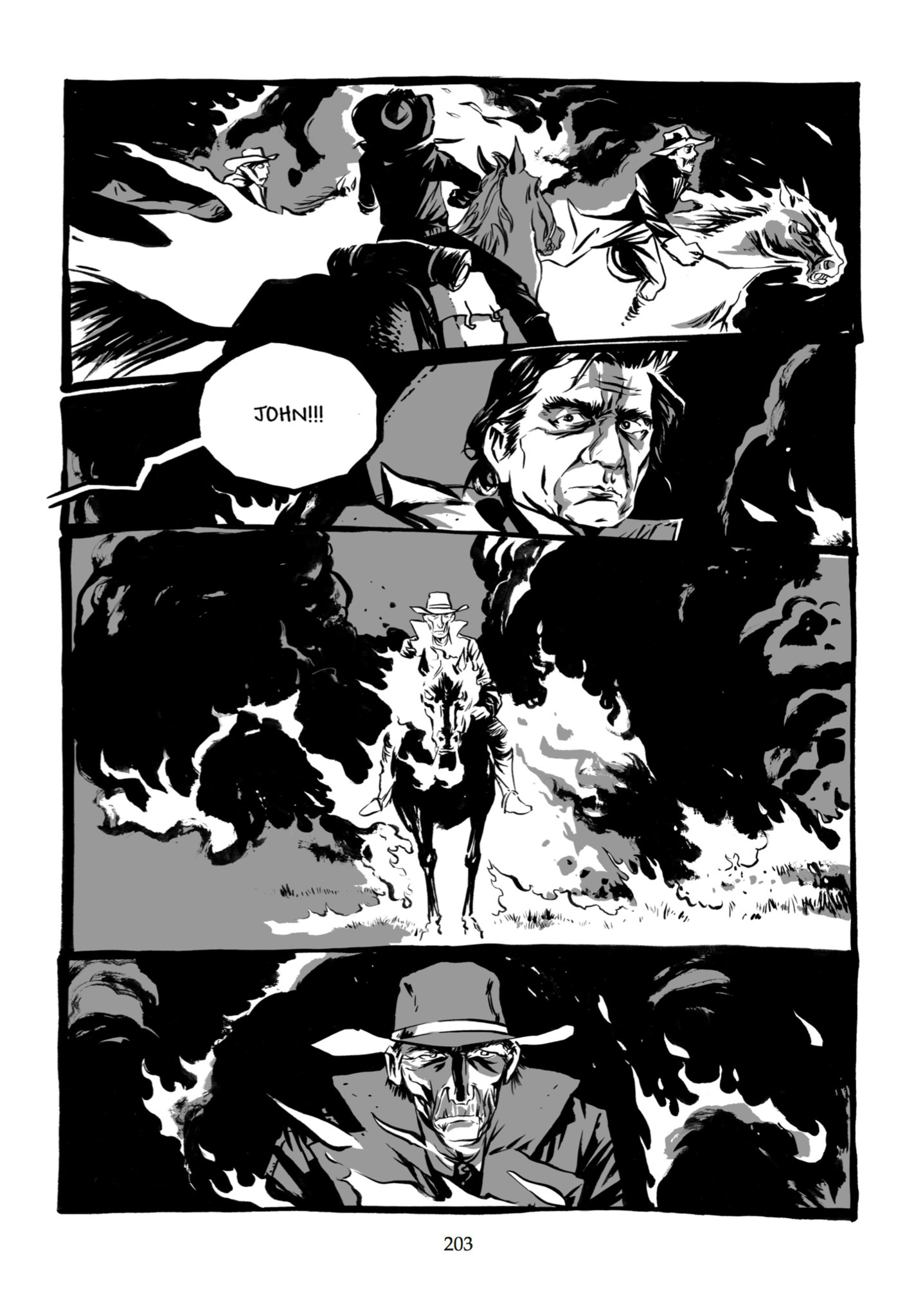 Read online Johnny Cash: I See a Darkness comic -  Issue # TPB - 197