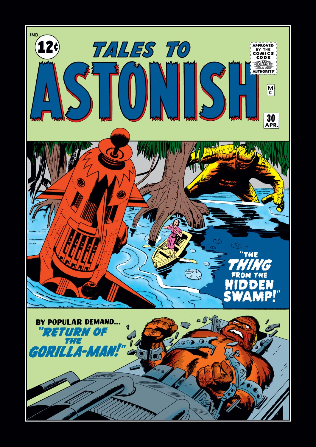 Read online Tales to Astonish (1959) comic -  Issue #30 - 1