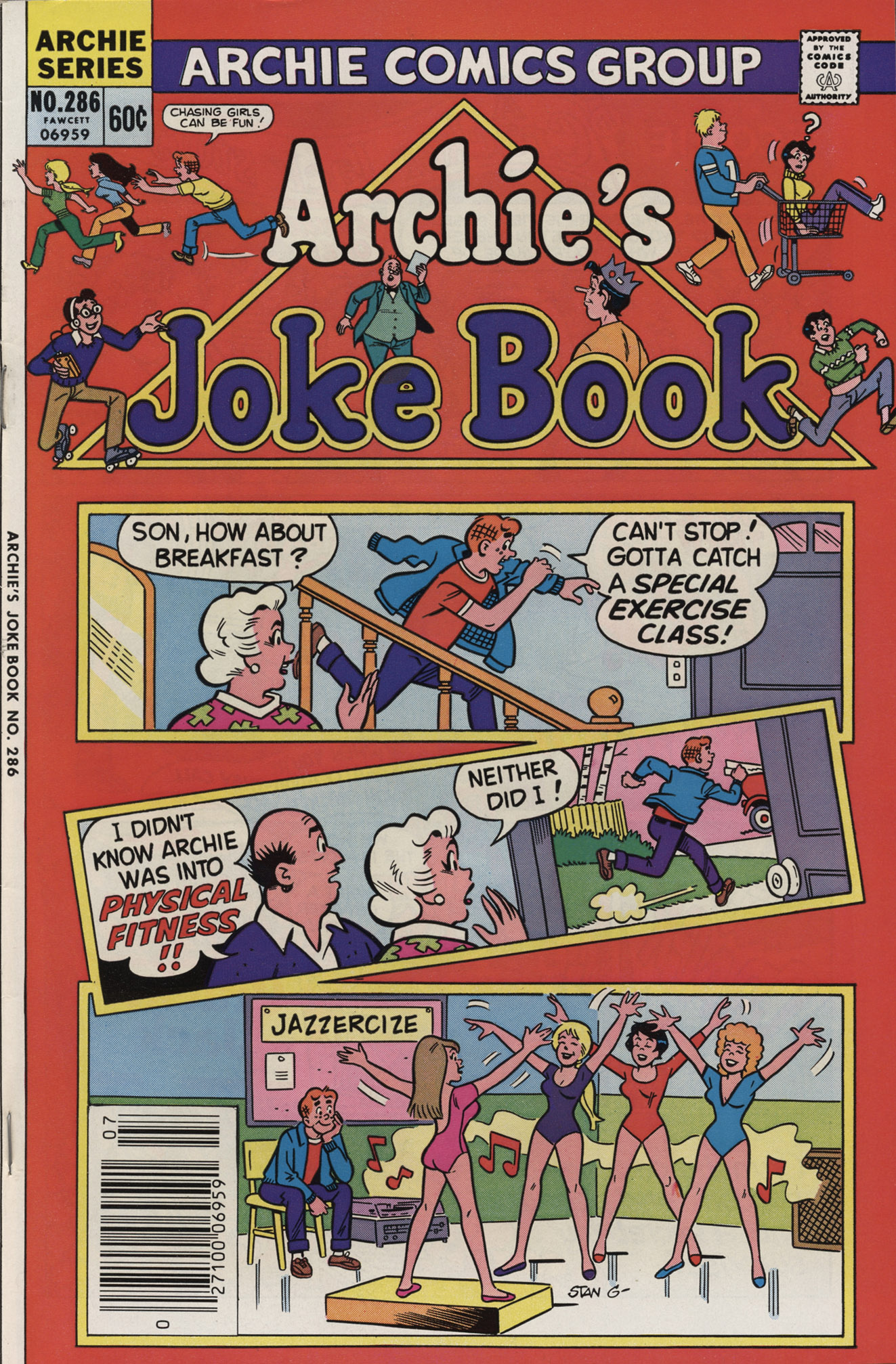 Read online Archie's Joke Book Magazine comic -  Issue #286 - 1