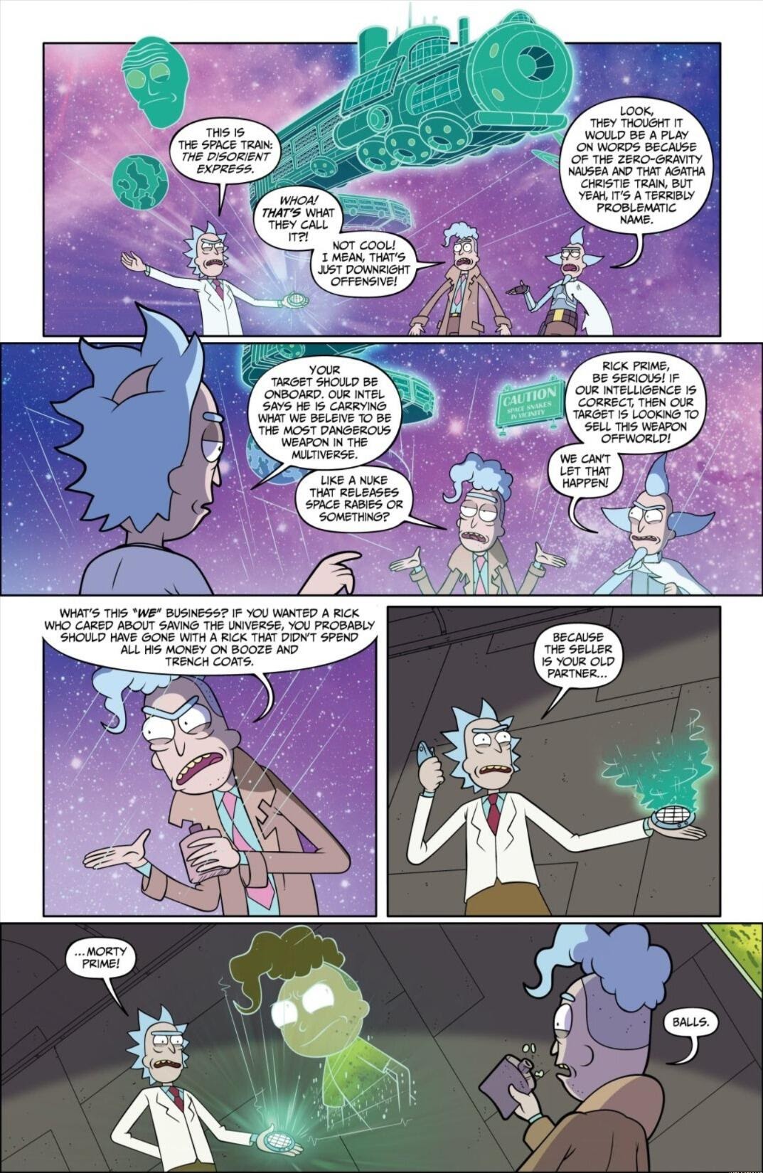 Read online Rick and Morty Presents: The Council of Ricks comic -  Issue # Full - 8