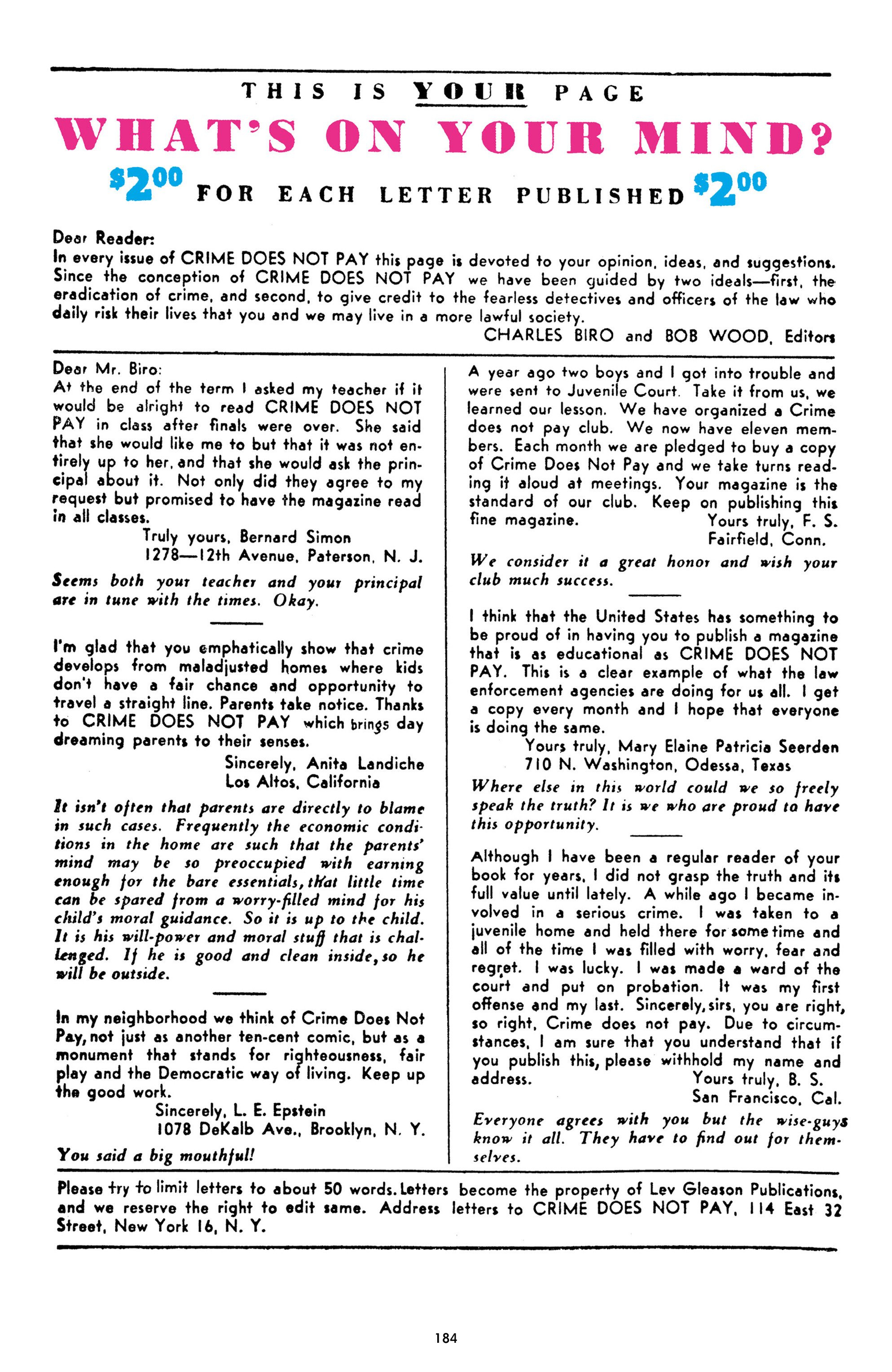 Read online Crime Does Not Pay Archives comic -  Issue # TPB 9 (Part 2) - 86