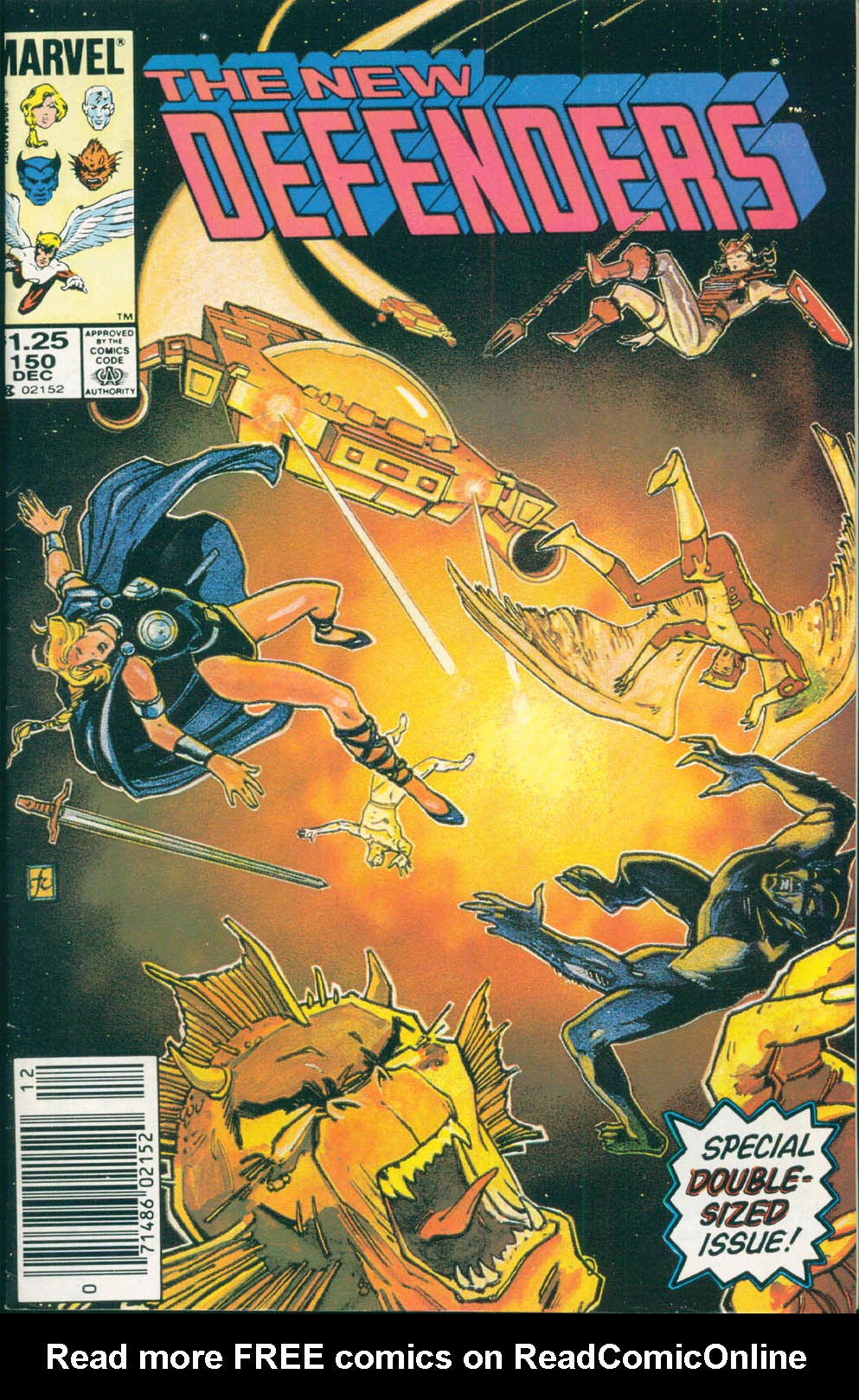 Read online The Defenders (1972) comic -  Issue #150 - 1