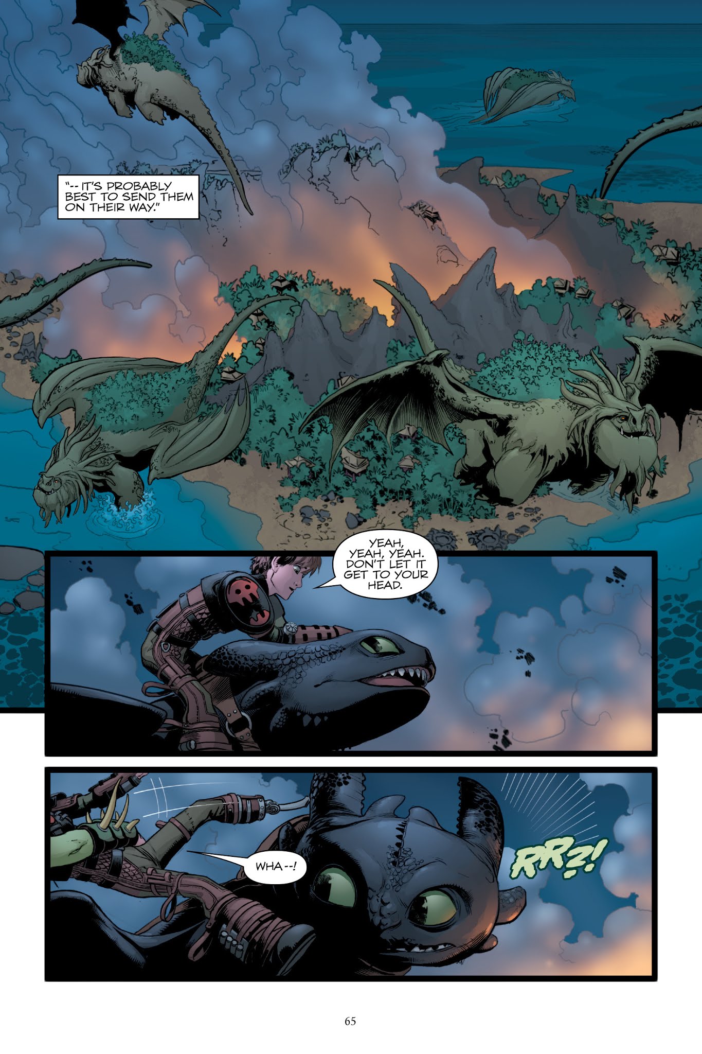 Read online How To Train Your Dragon: The Serpent's Heir comic -  Issue # TPB - 65