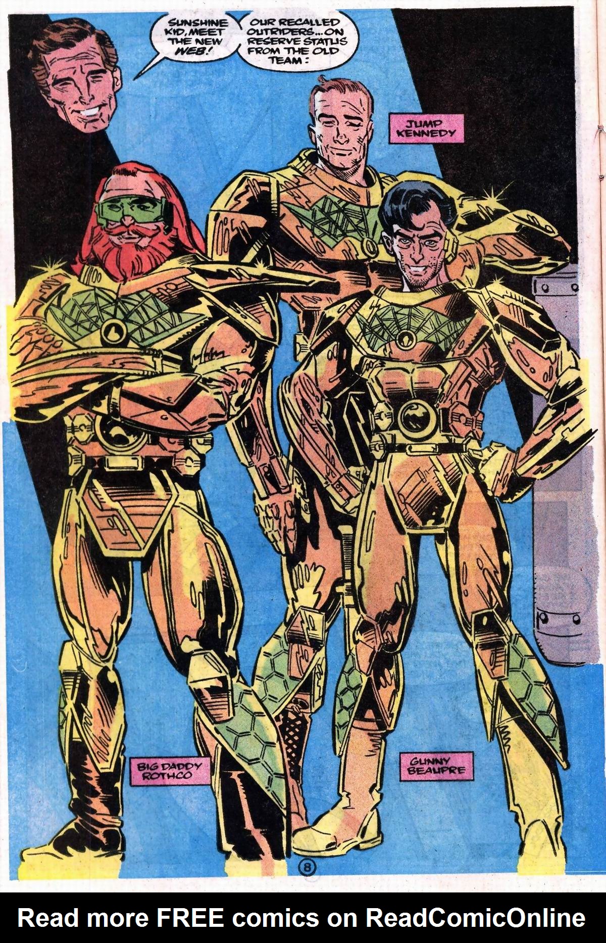 Read online The Web (1991) comic -  Issue #2 - 9