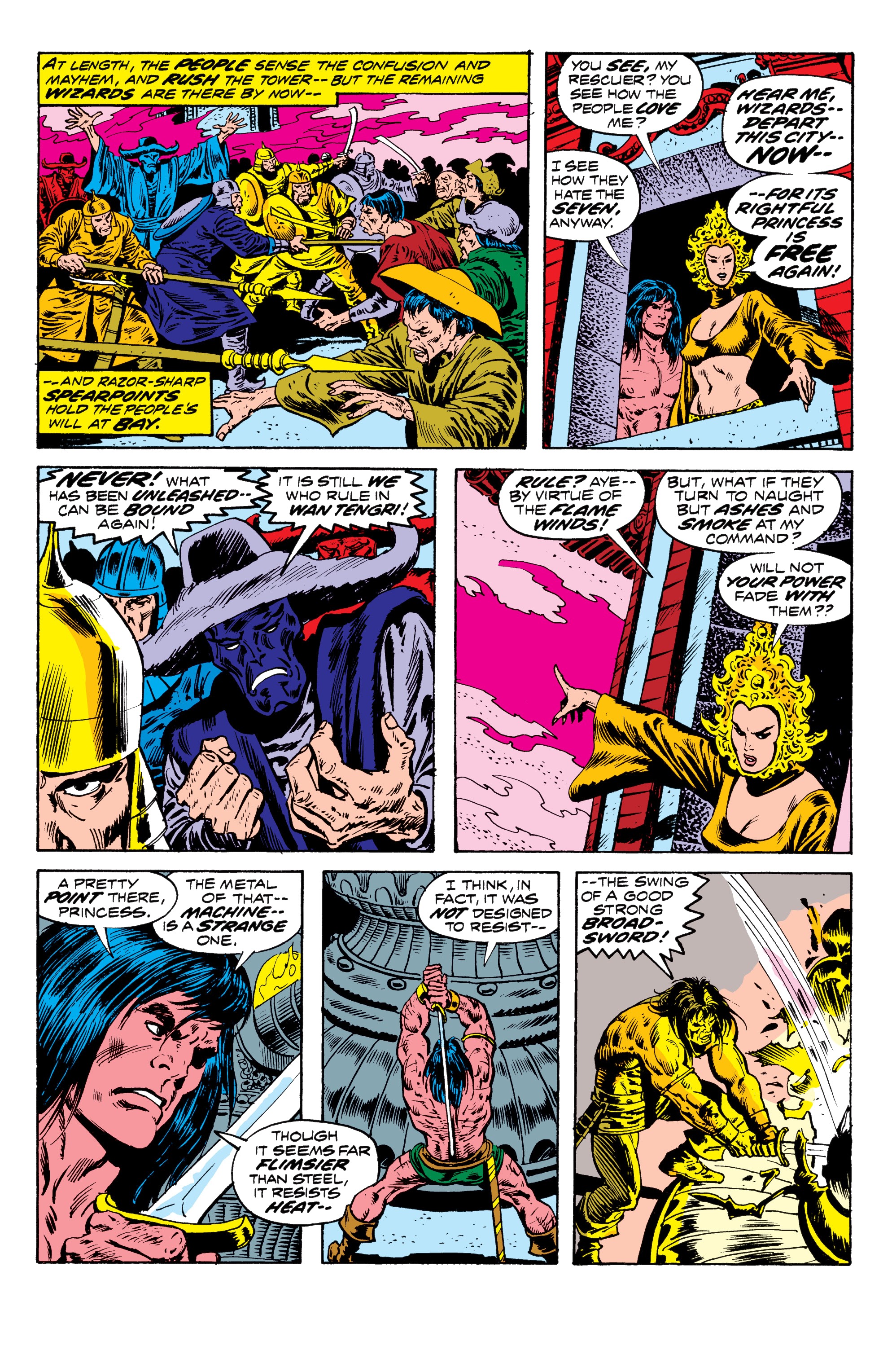 Read online Conan The Barbarian Epic Collection: The Original Marvel Years - The Curse Of The Golden Skull comic -  Issue # TPB (Part 2) - 62