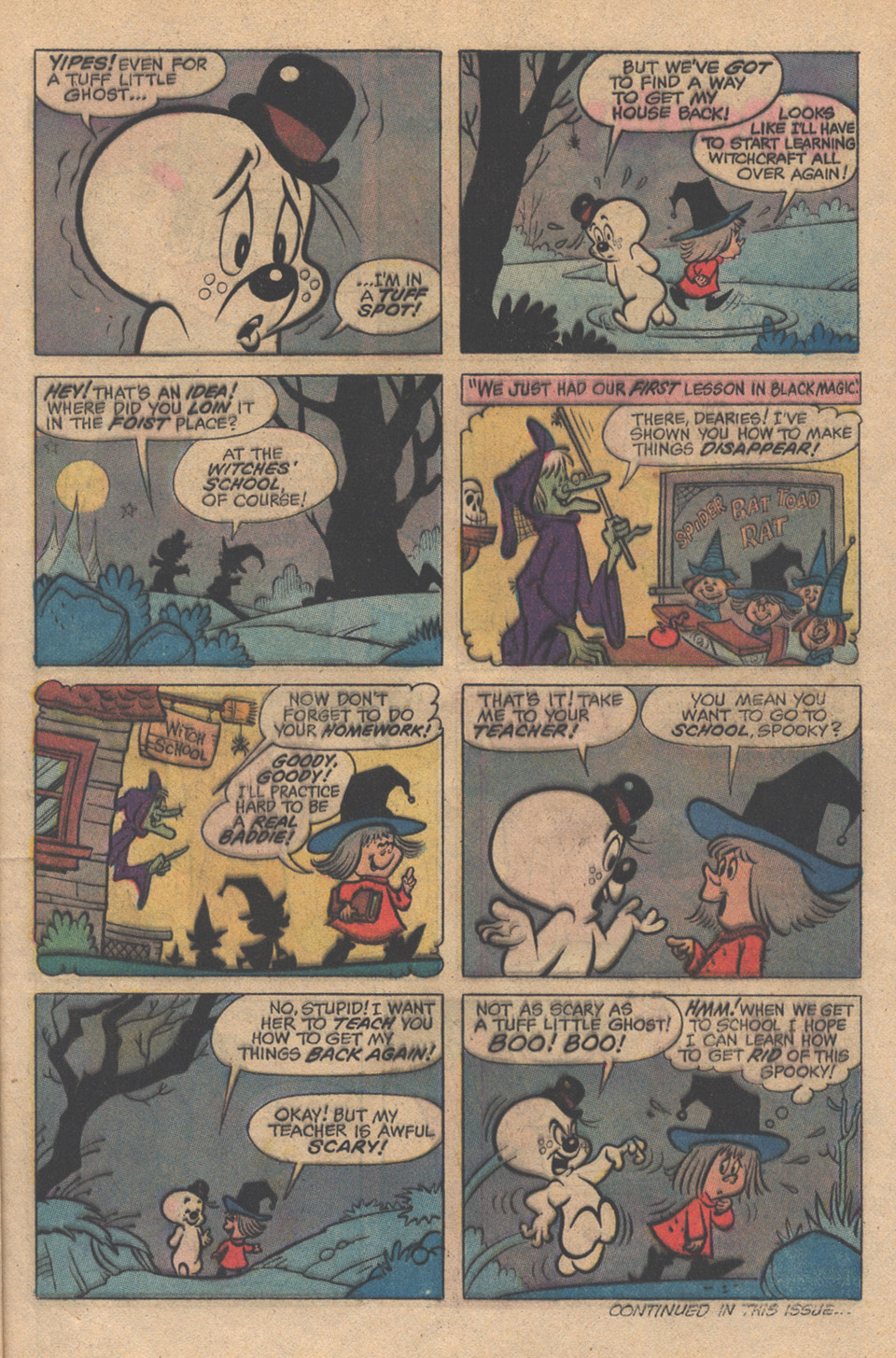 Read online Spooky comic -  Issue #152 - 9