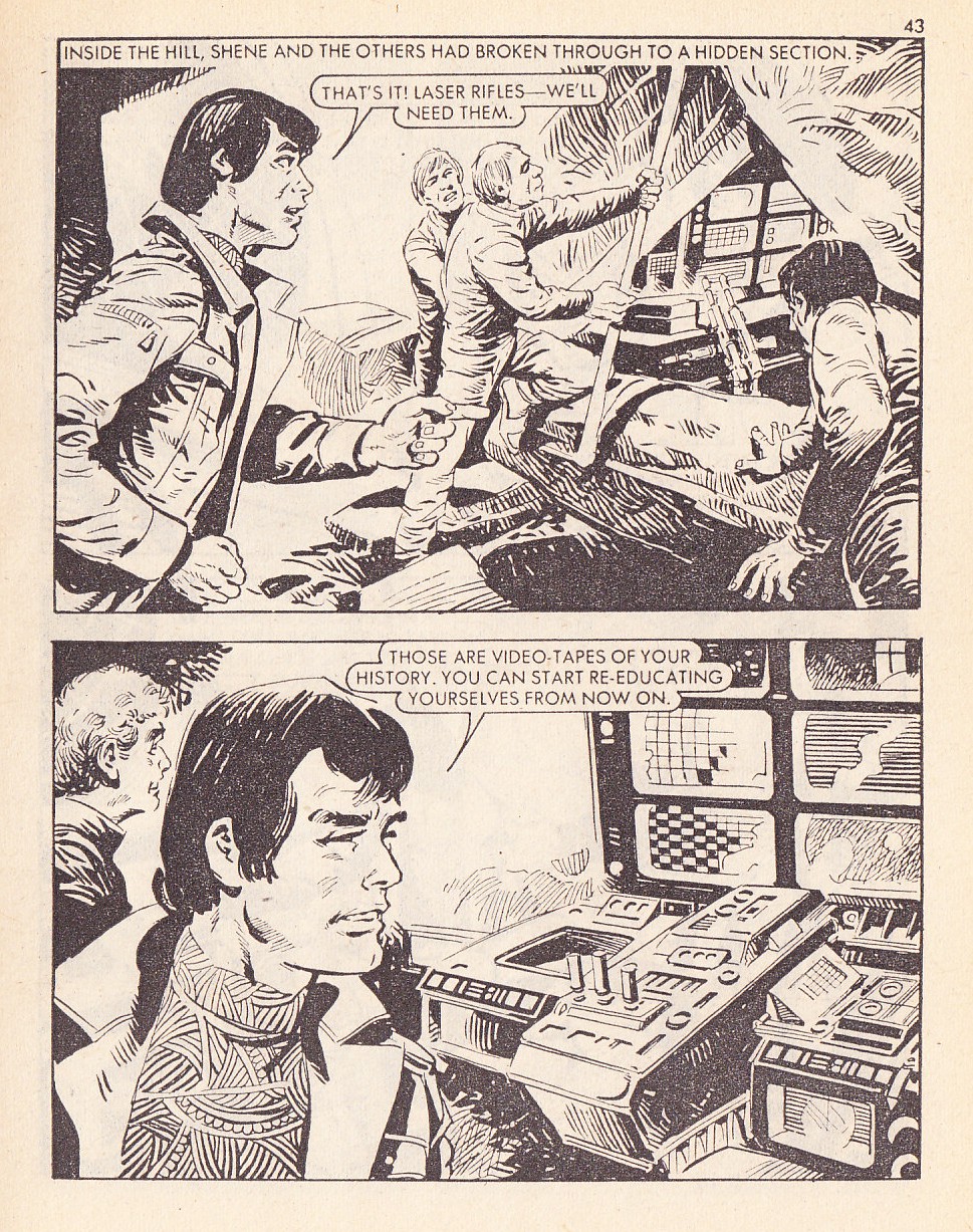 Read online Starblazer comic -  Issue #39 - 43