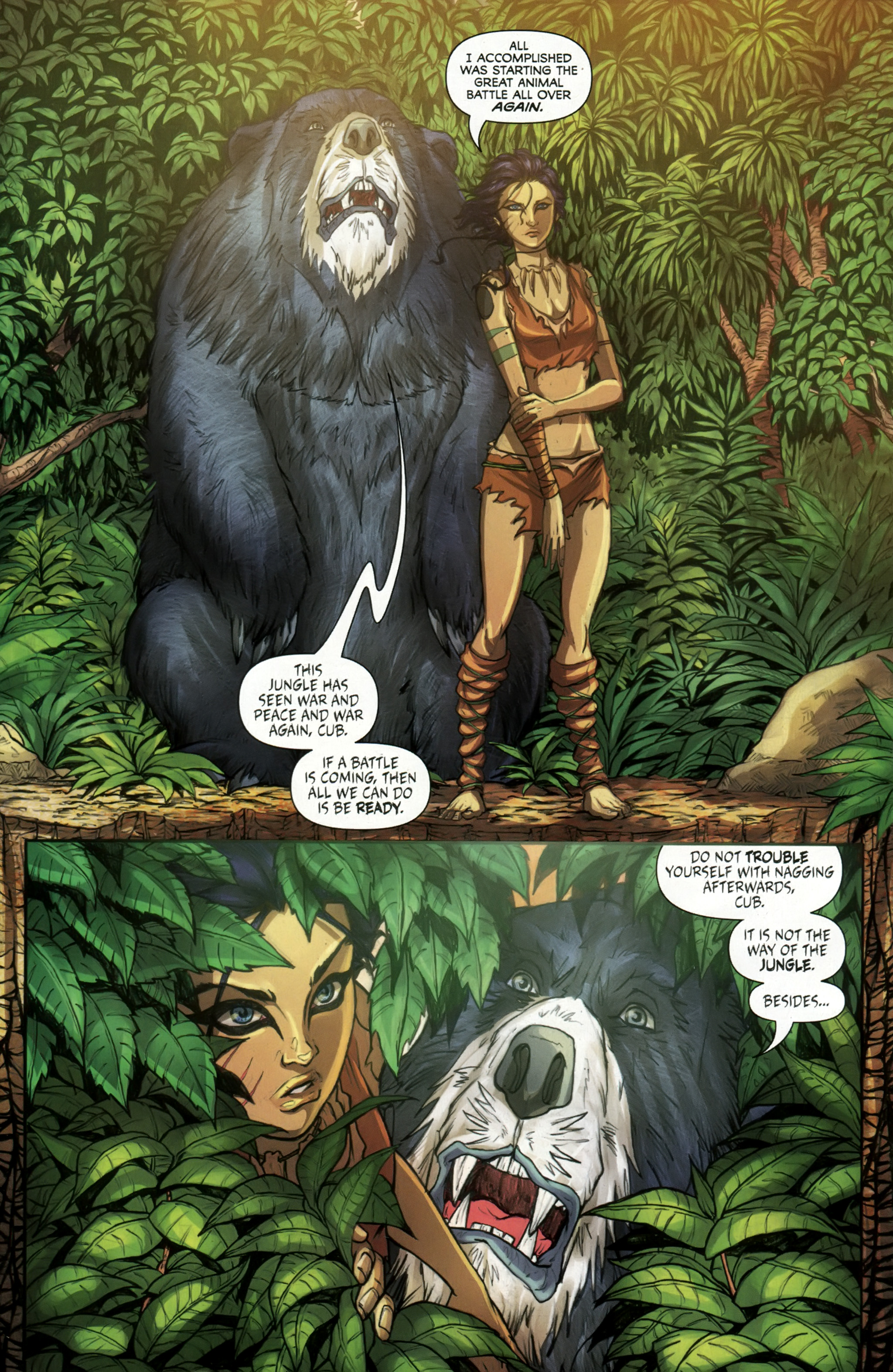 Read online Grimm Fairy Tales presents The Jungle Book comic -  Issue #5 - 23