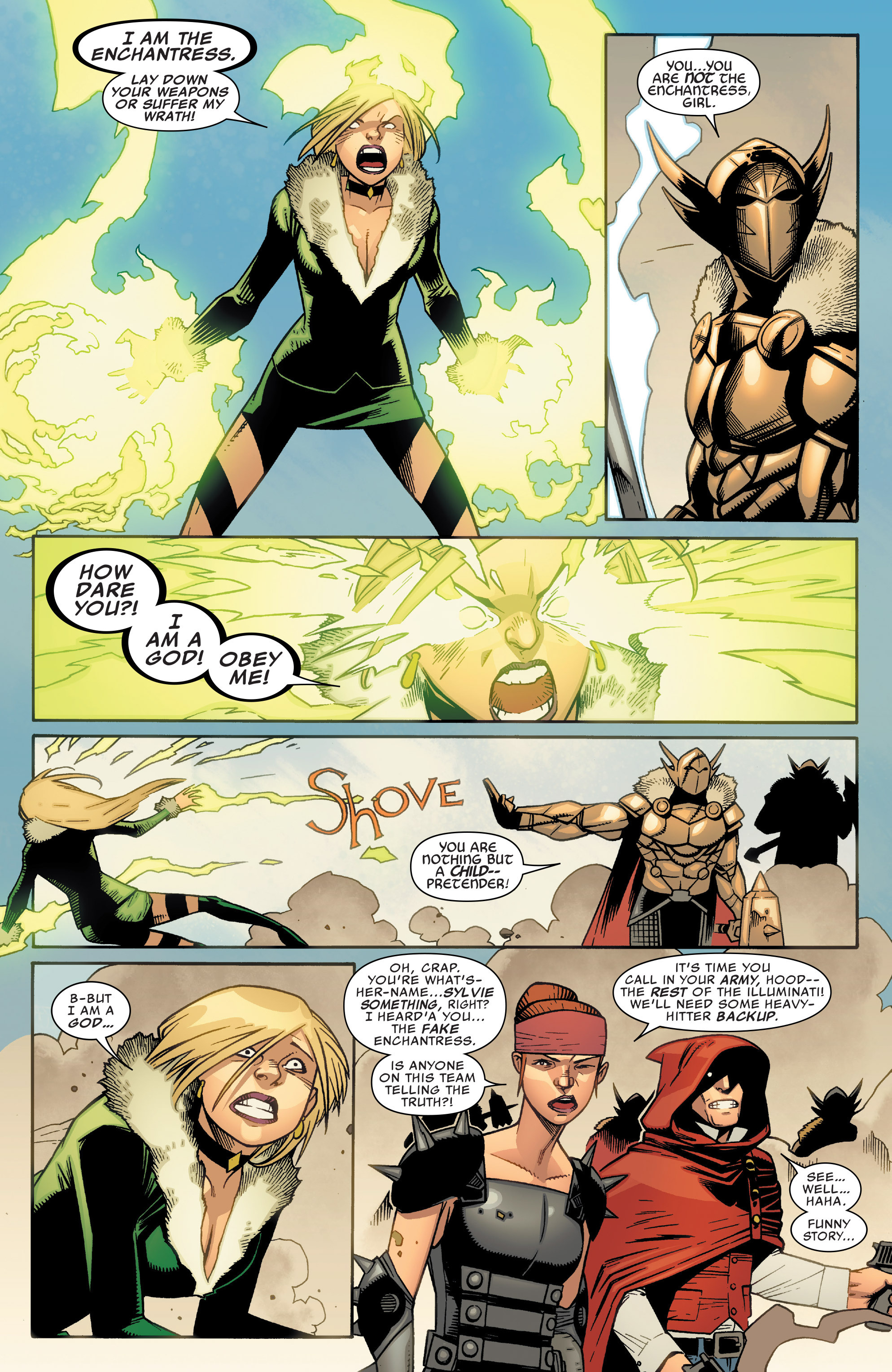 Read online Illuminati comic Issue #5