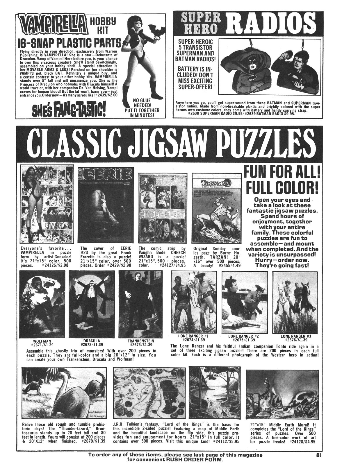 Read online Vampirella (1969) comic -  Issue #64 - 81