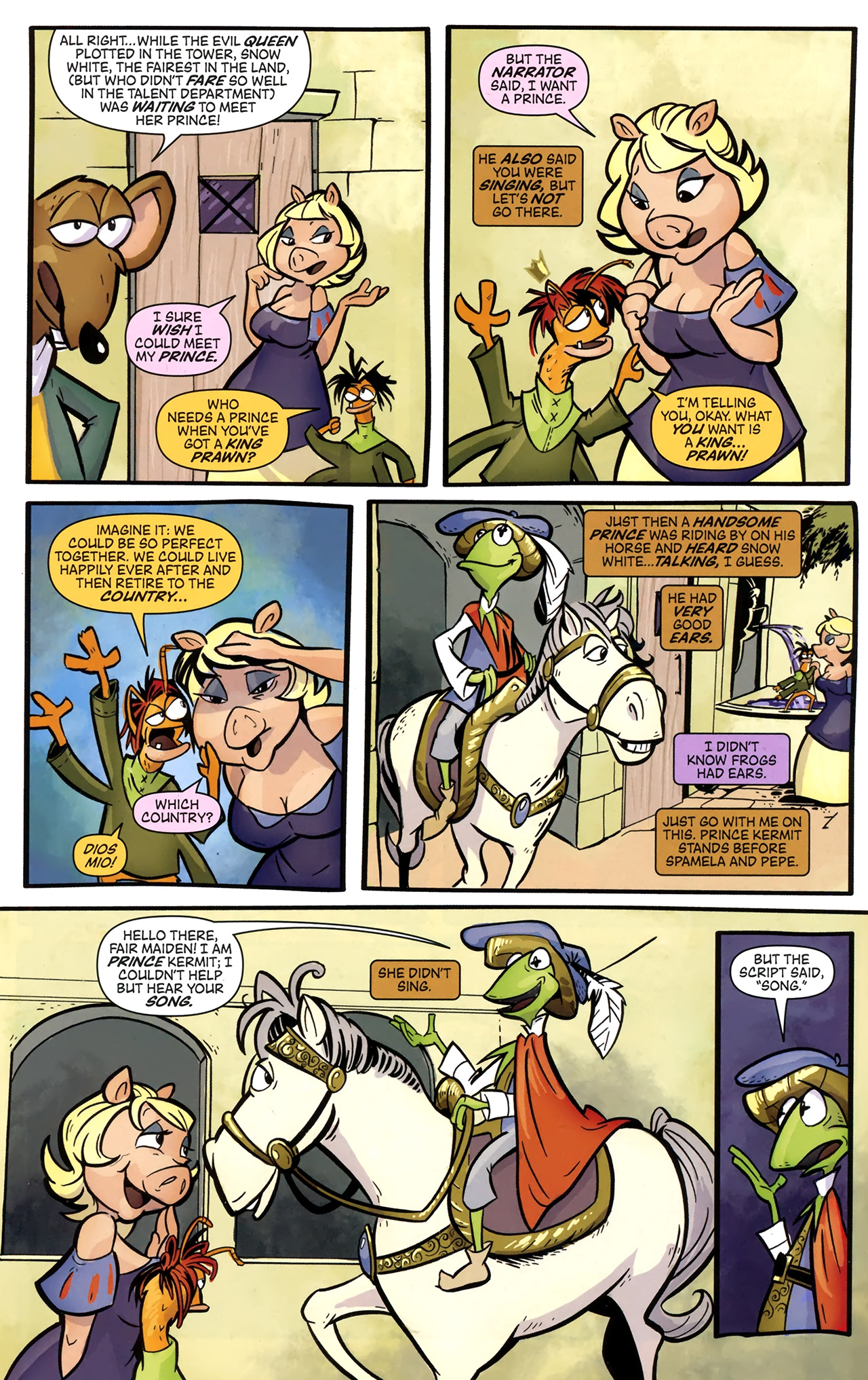 Read online Muppet Snow White comic -  Issue #1 - 12