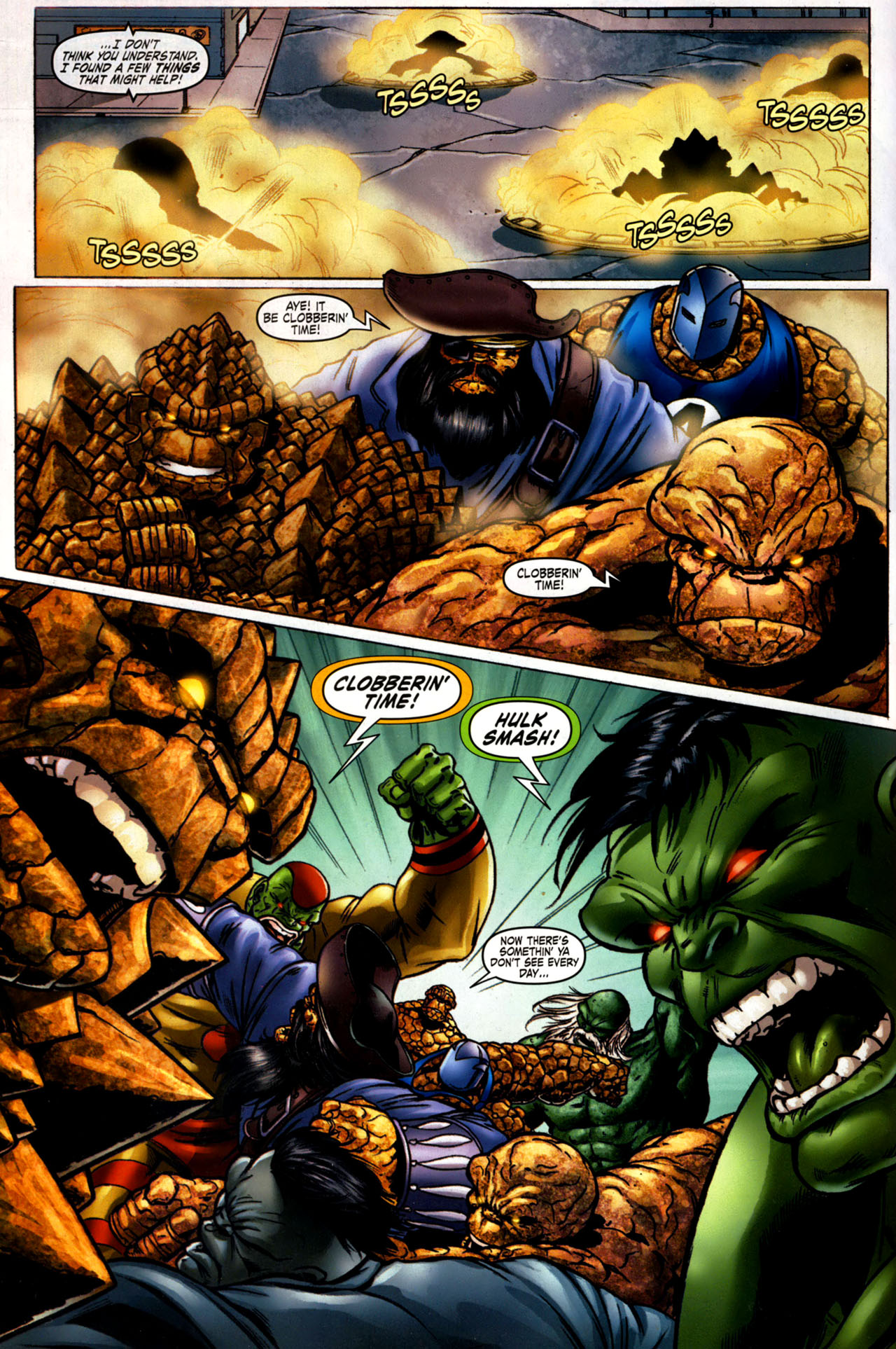 Read online The Thing (2006) comic -  Issue #3 - 7