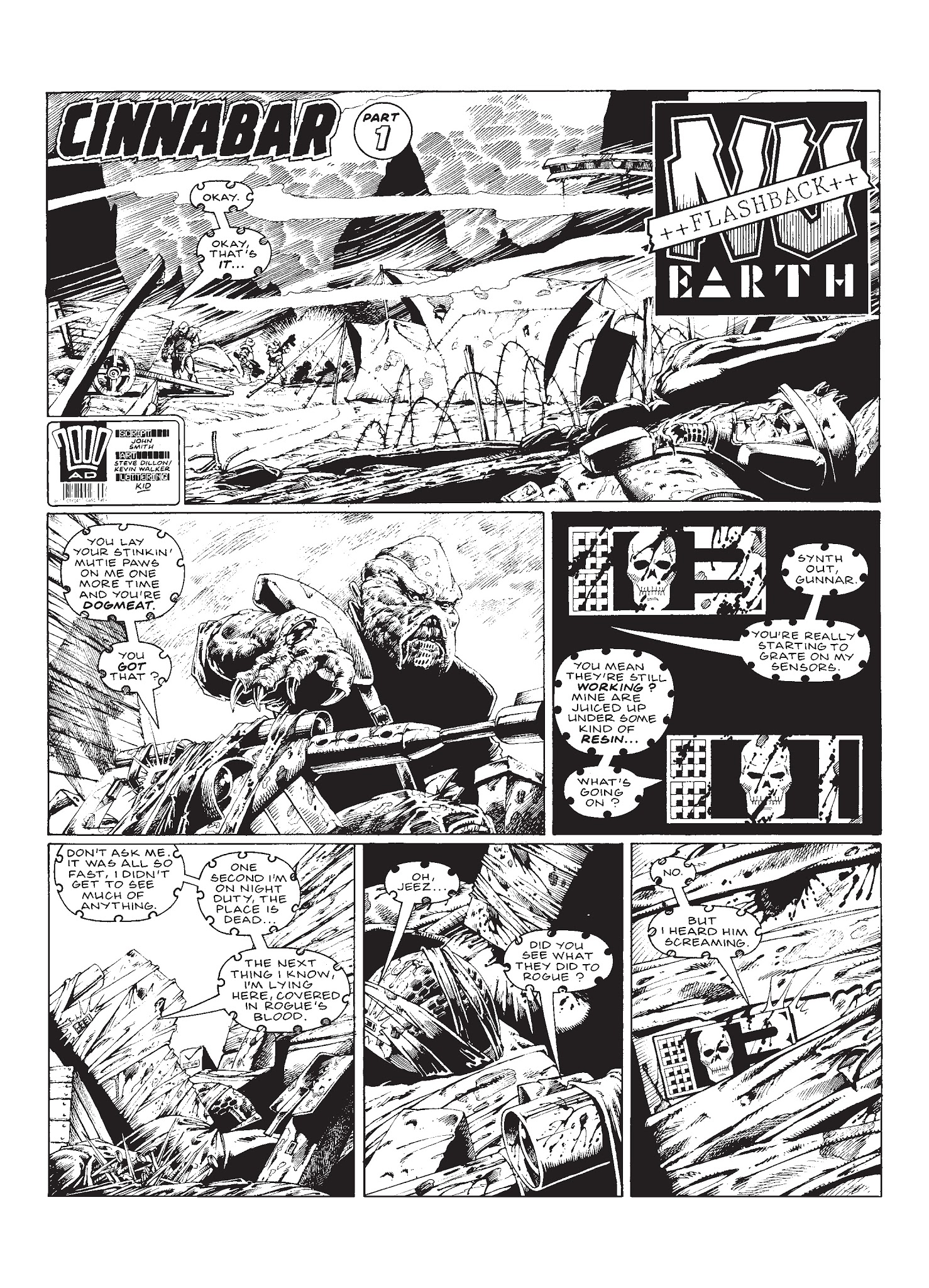 Read online Rogue Trooper: Tales of Nu-Earth comic -  Issue # TPB 4 - 6