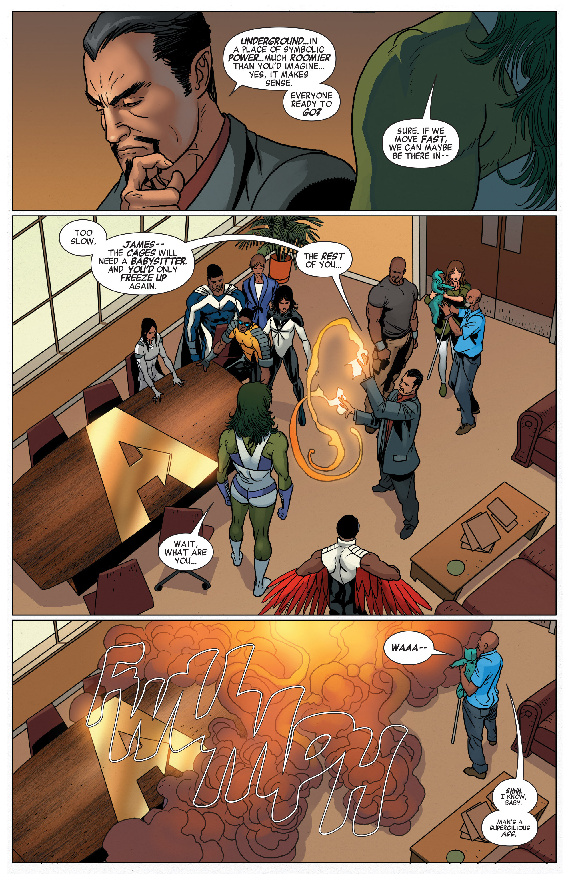 Read online Mighty Avengers comic -  Issue #13 - 16