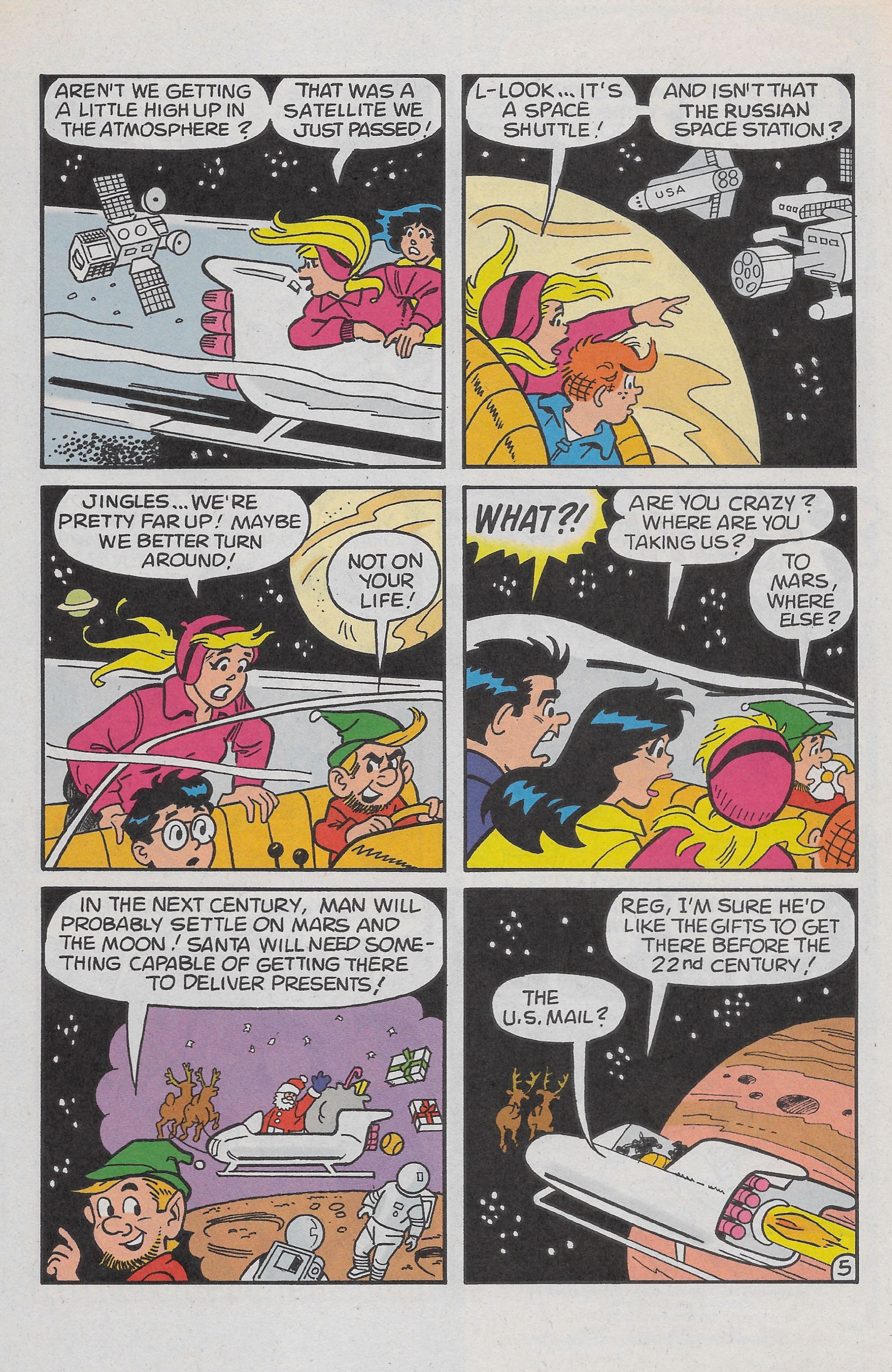 Read online Archie's Christmas Stocking comic -  Issue #7 - 7