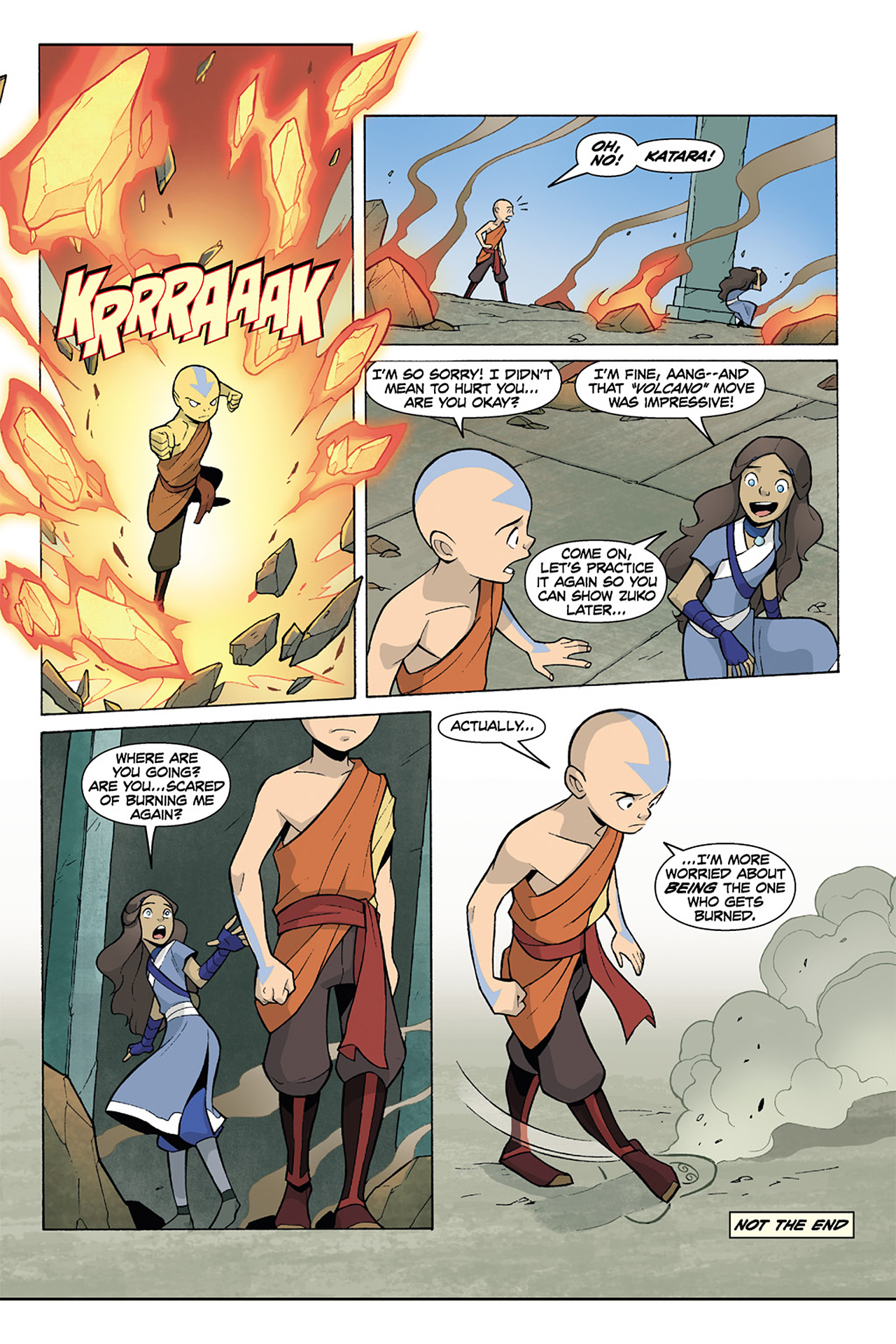 Read online Nickelodeon Avatar: The Last Airbender - The Lost Adventures comic -  Issue # Full - 195