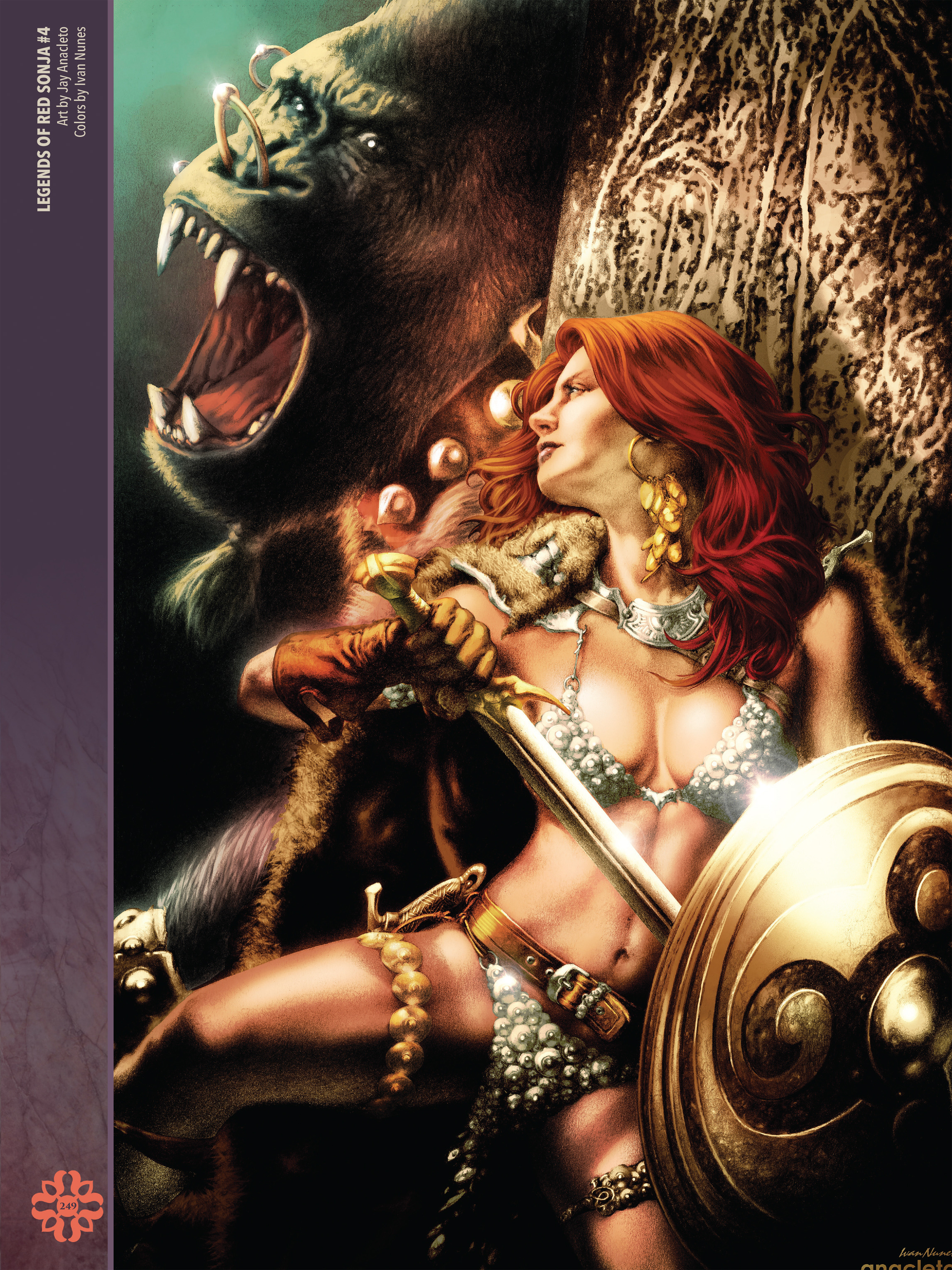 Read online The Art of Red Sonja comic -  Issue # TPB 2 (Part 3) - 50