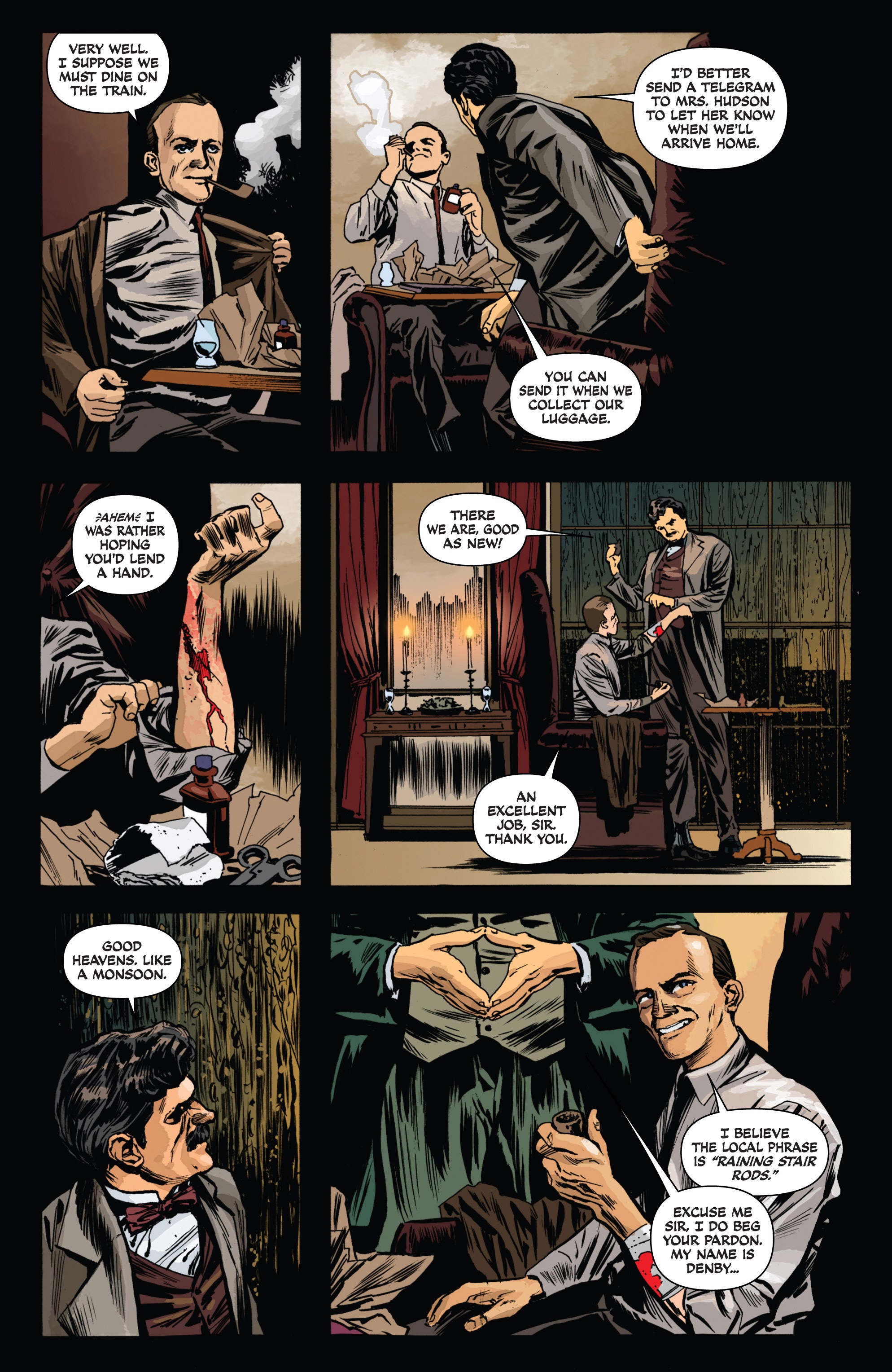 Read online Sherlock Holmes: The Liverpool Demon comic -  Issue #1 - 11