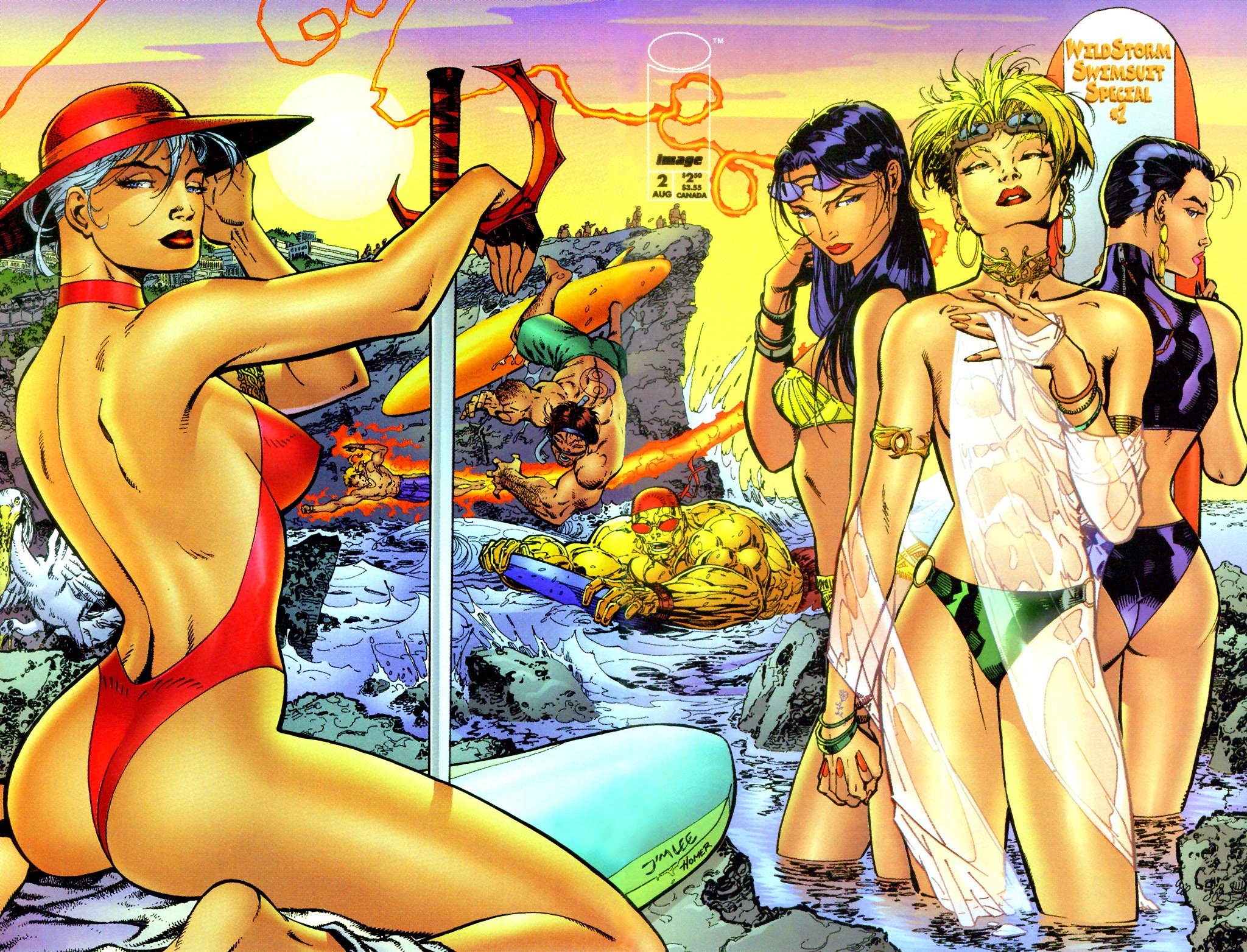 Read online Wildstorm Swimsuit Special comic -  Issue #2 - 2