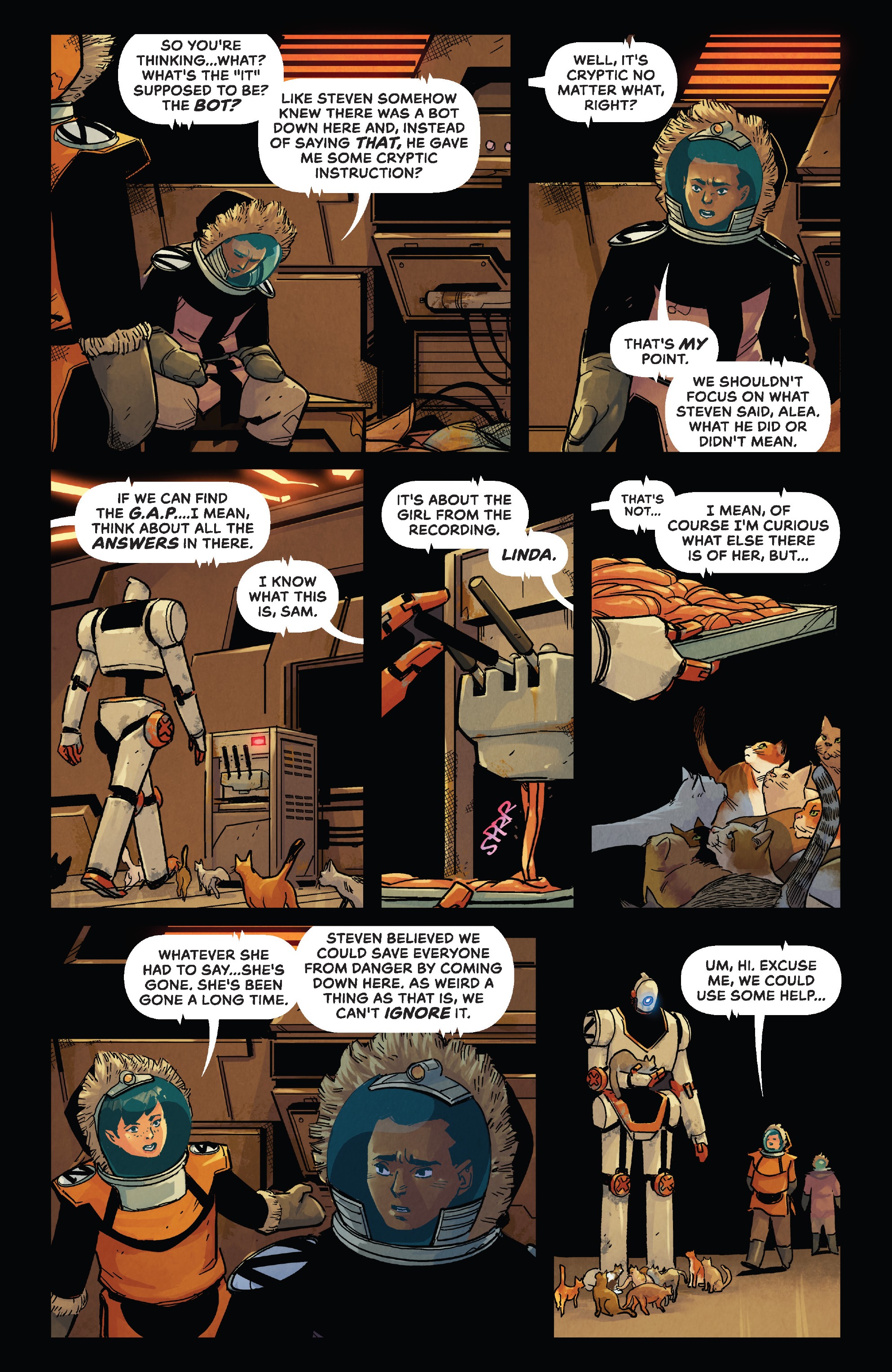 Read online Outpost Zero comic -  Issue #10 - 11