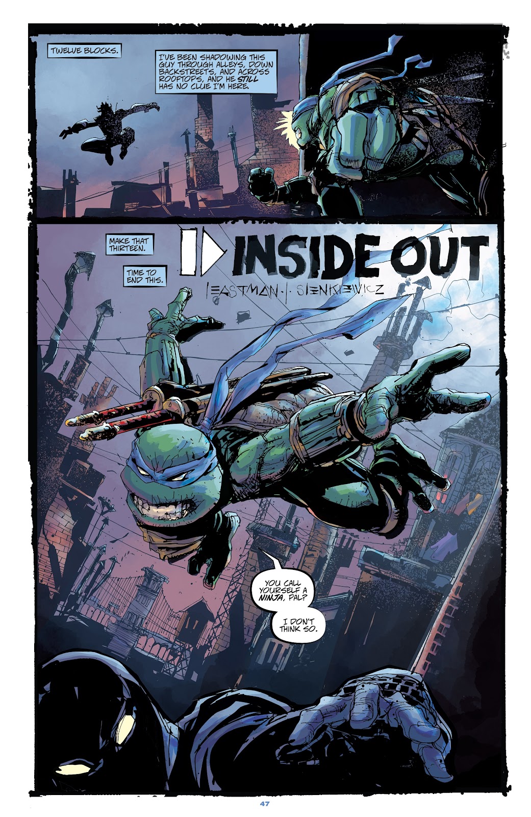 Teenage Mutant Ninja Turtles Universe issue Inside Out Director's Cut - Page 49