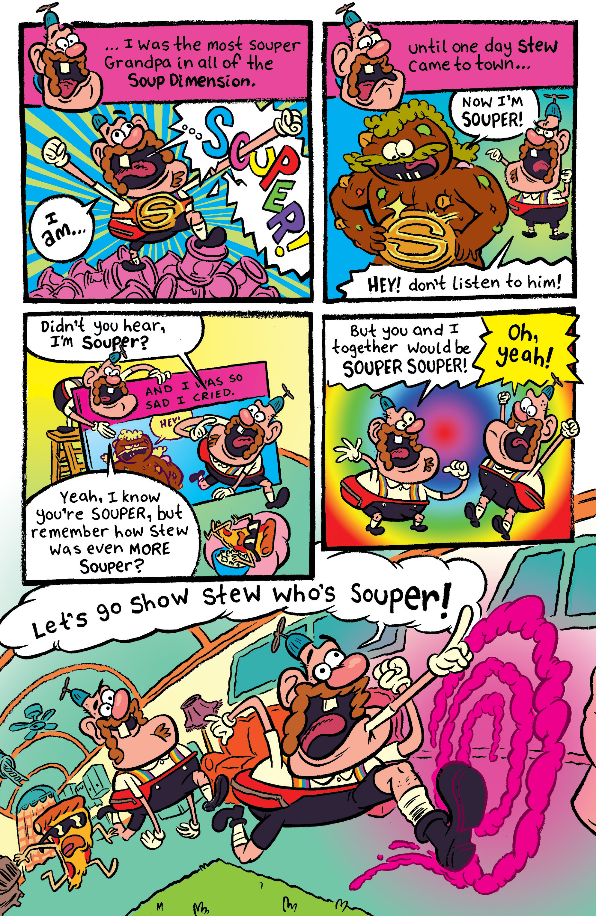 Read online Uncle Grandpa comic -  Issue #2 - 17