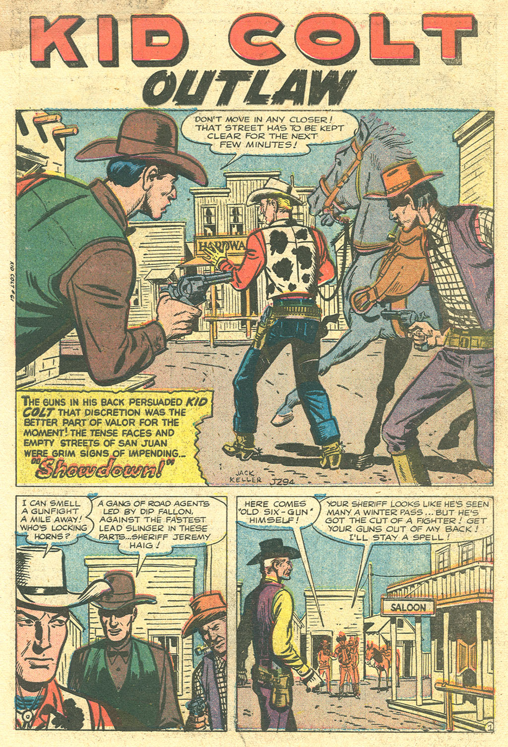Read online Kid Colt Outlaw comic -  Issue #61 - 3
