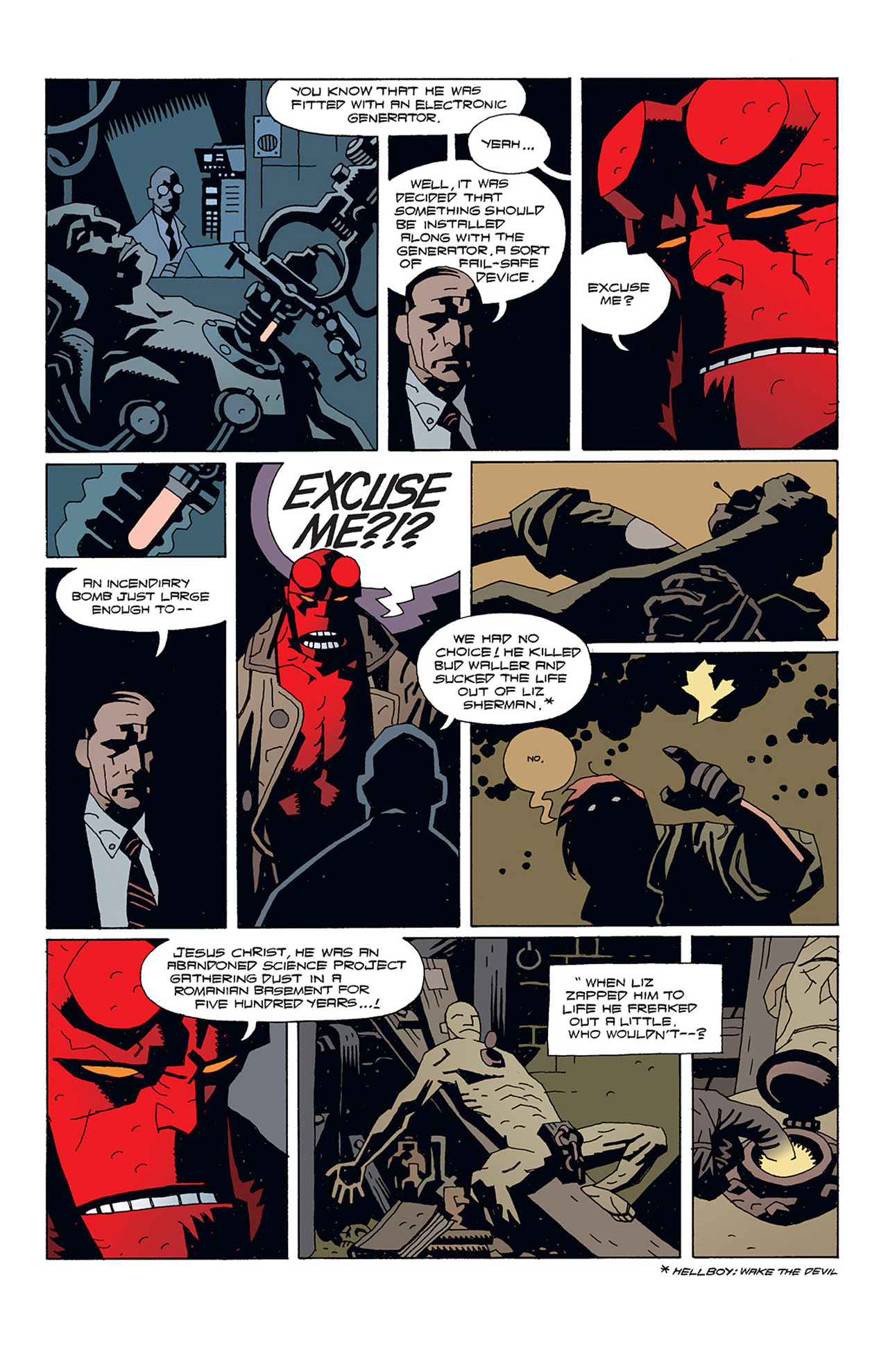 Read online Hellboy: Conqueror Worm comic -  Issue #1 - 14