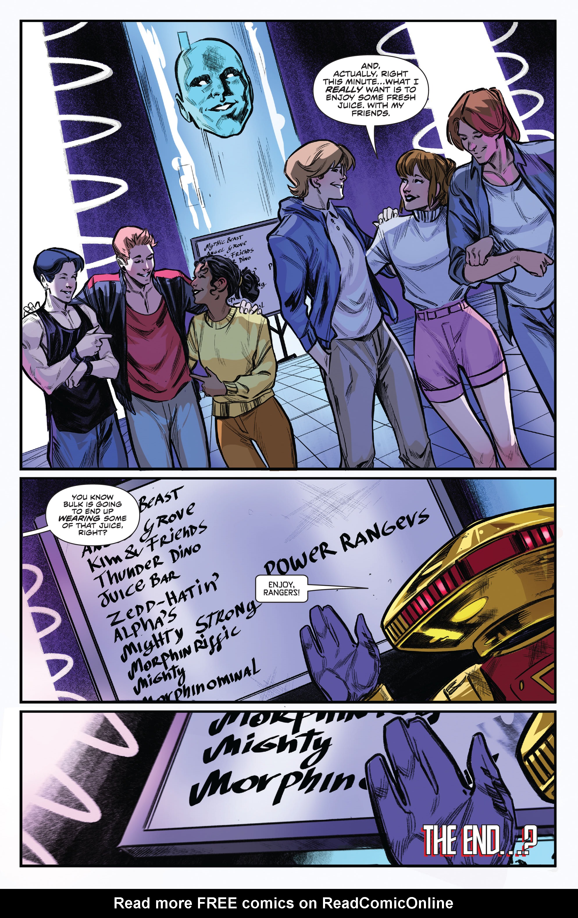 Read online Mighty Morphin comic -  Issue #22 - 23