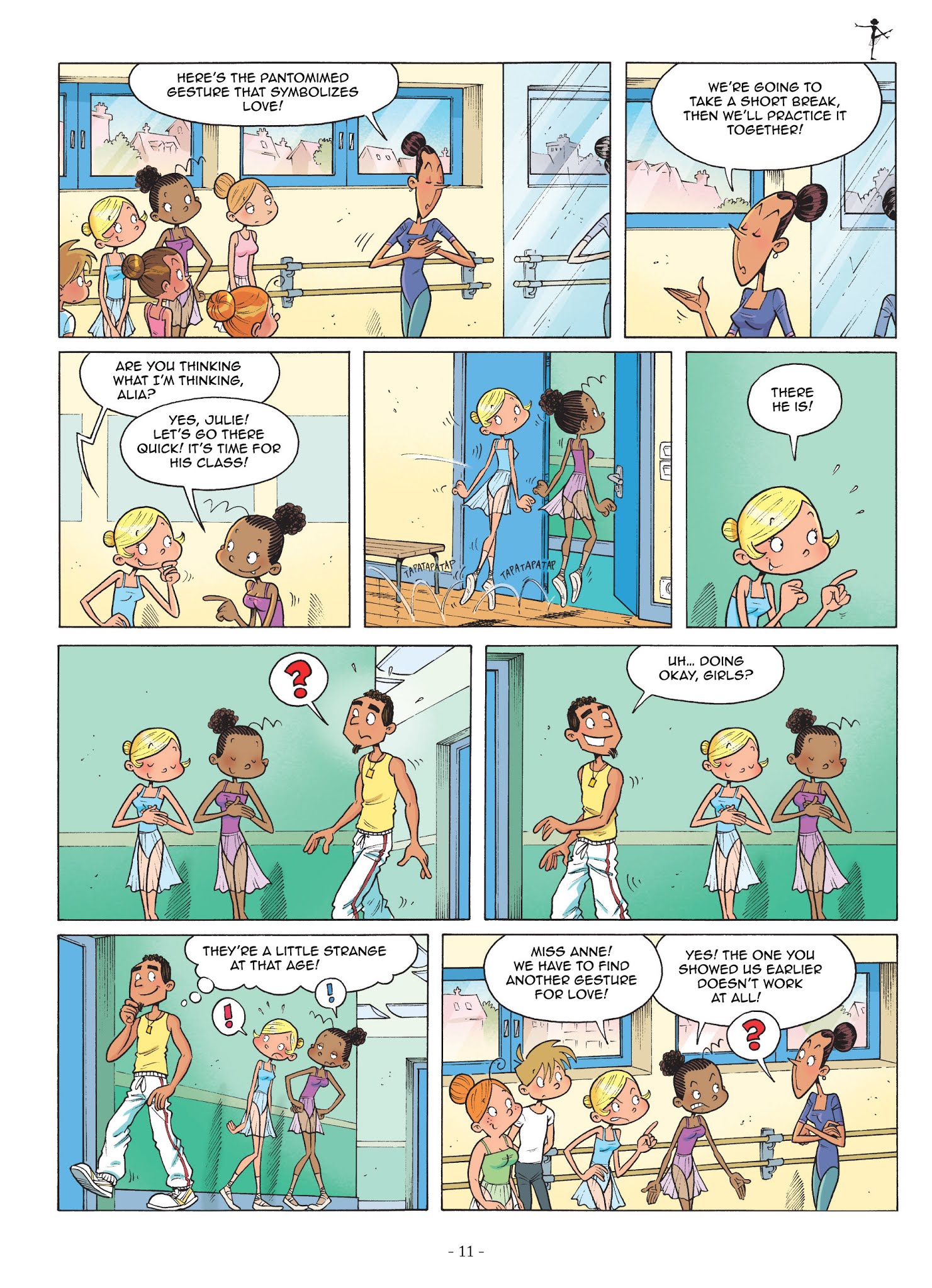 Read online Dance Class comic -  Issue # TPB 1 - 13