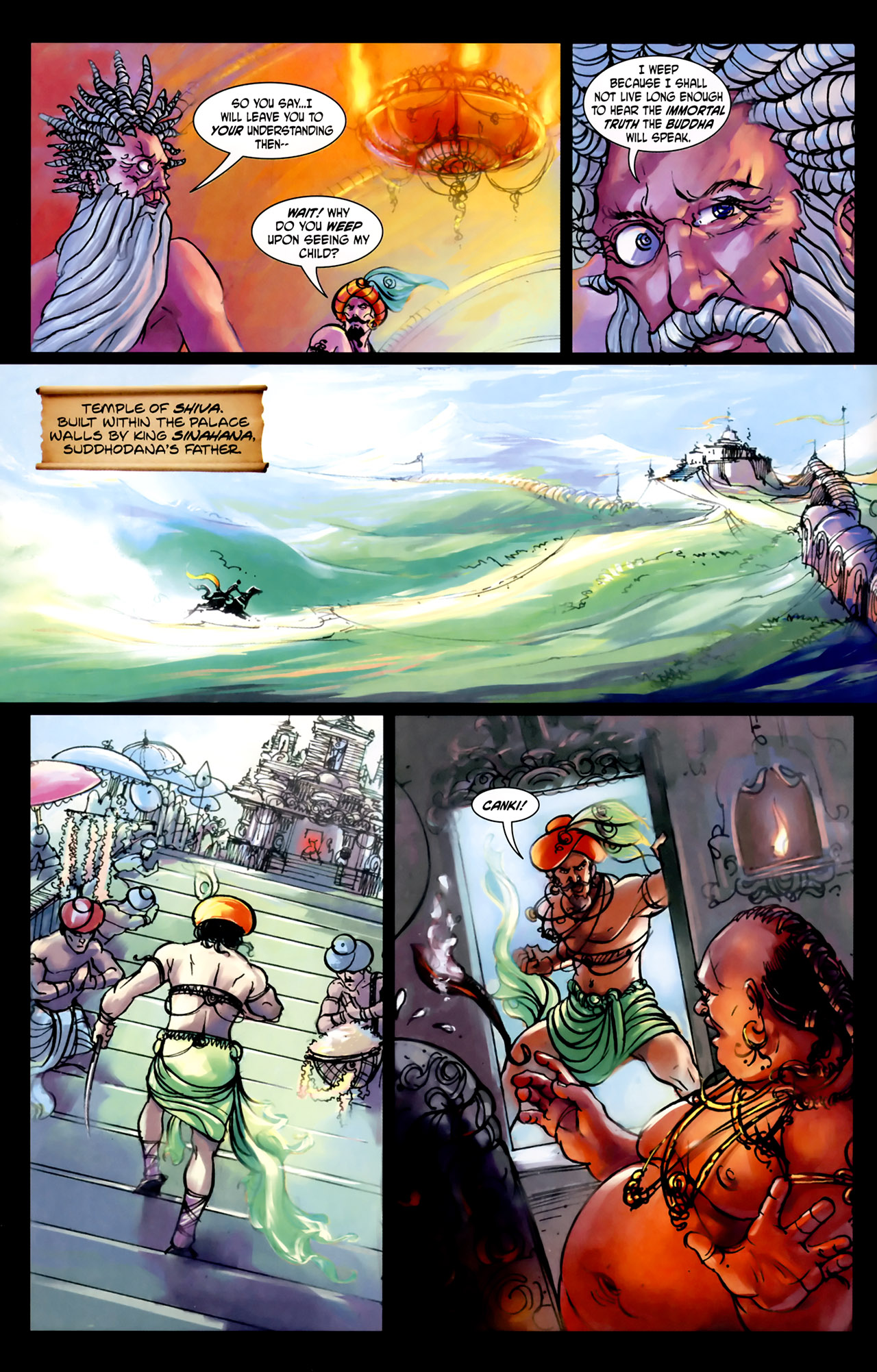 Read online Deepak Chopra's Buddha: A Story of Enlightenment comic -  Issue #1 - 22